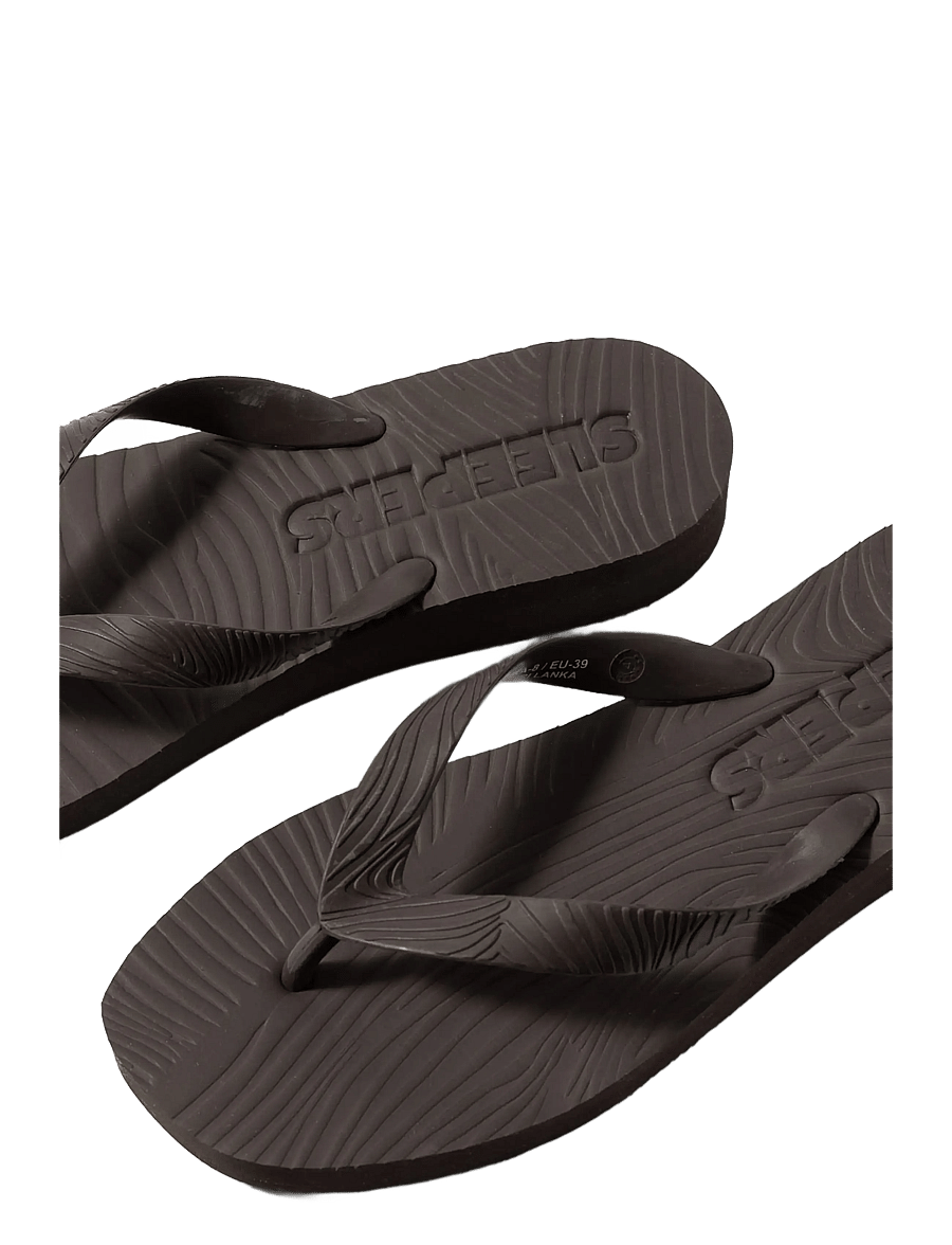 SLEEPERS - TAPERED PLATFORM Sand Flip Flop - flip flops - brown - 2