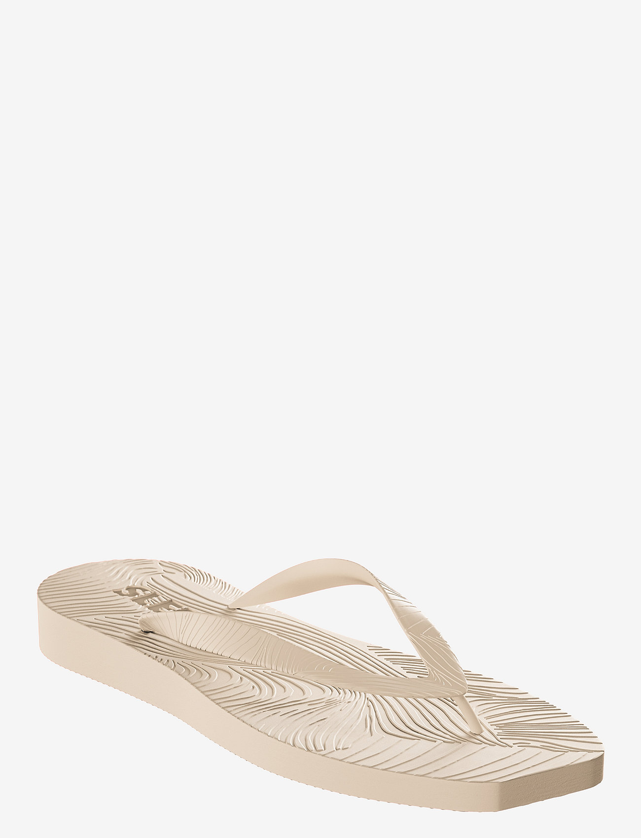 SLEEPERS - TAPERED PLATFORM Brown Flip Flop - flip flops - eggnog - 0