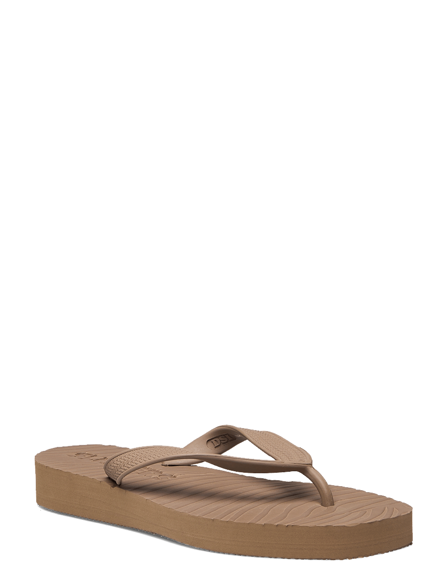 SLEEPERS - TAPERED PLATFORM Eggnog Flip Flop - flip flops - sand - 0
