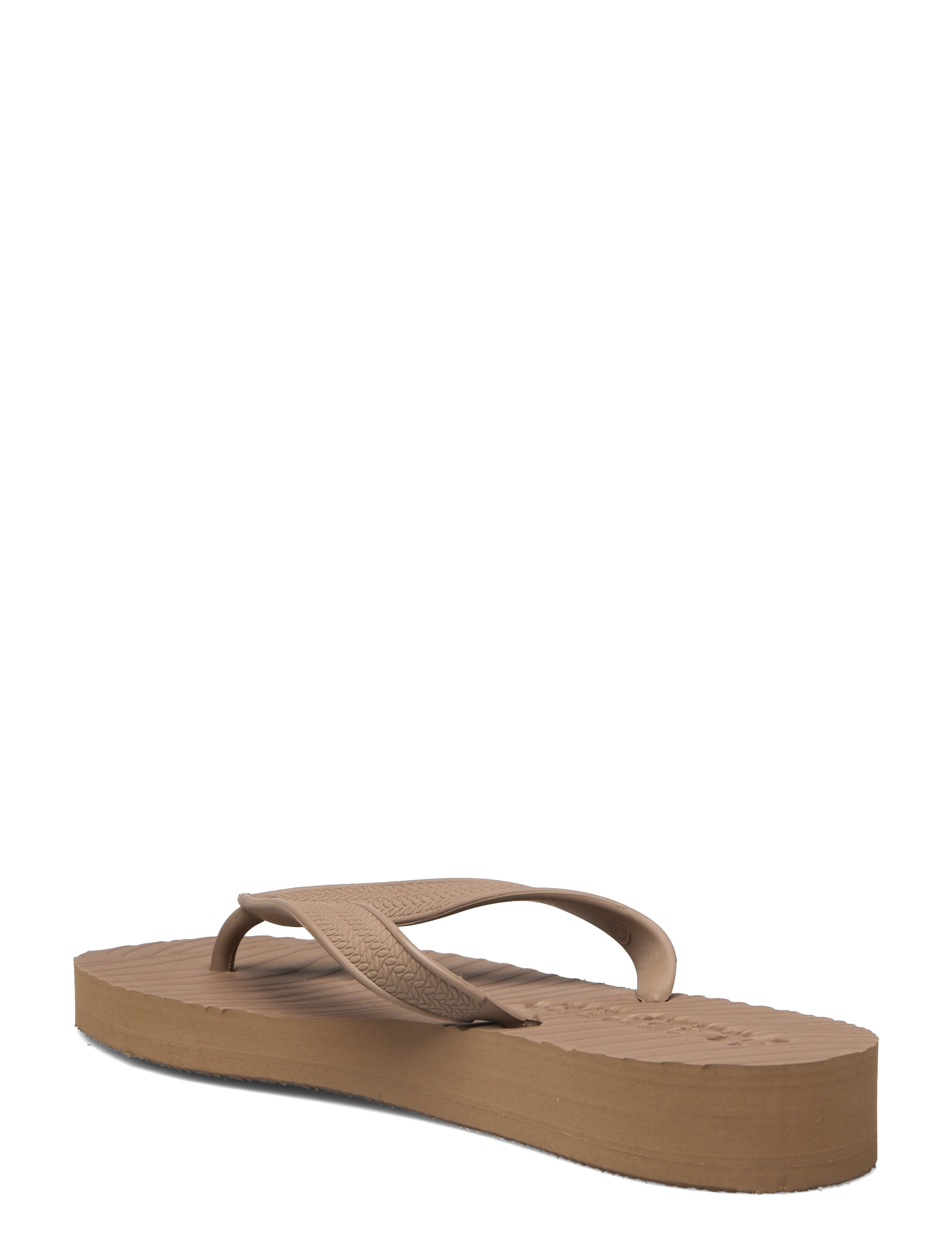 SLEEPERS - TAPERED PLATFORM Eggnog Flip Flop - flip flops - sand - 2