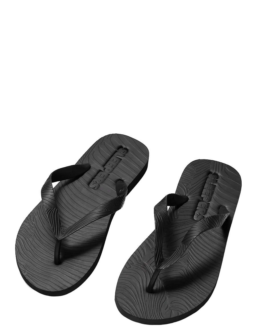 SLEEPERS - CLASSIC Sand Flip Flop - plätud - black - 1