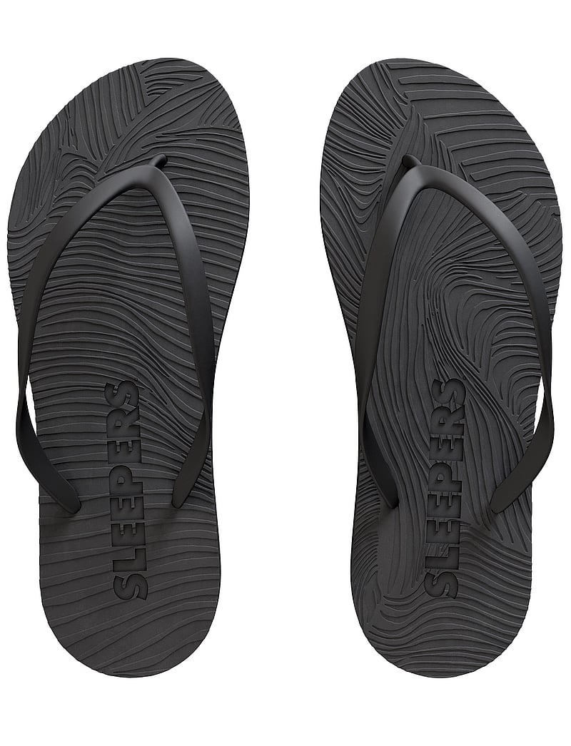 SLEEPERS - SLIM Black Flip Flop - flip flops - black - 1