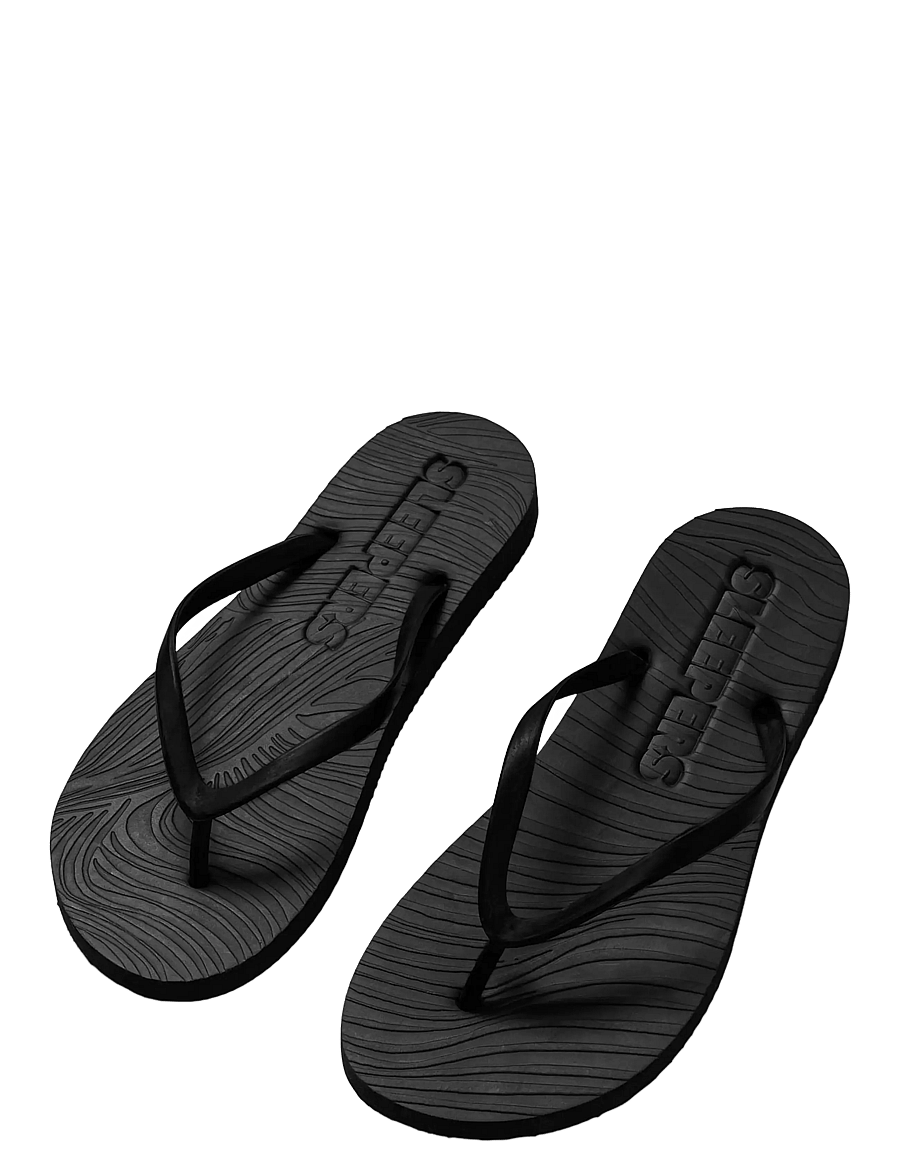 SLEEPERS - SLIM Eggnog Flip Flop - flip flops - black - 1