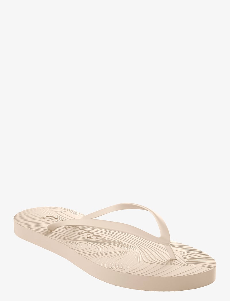 SLEEPERS - Slim Silver Fllip Flop - klipklapper - eggnog - 0