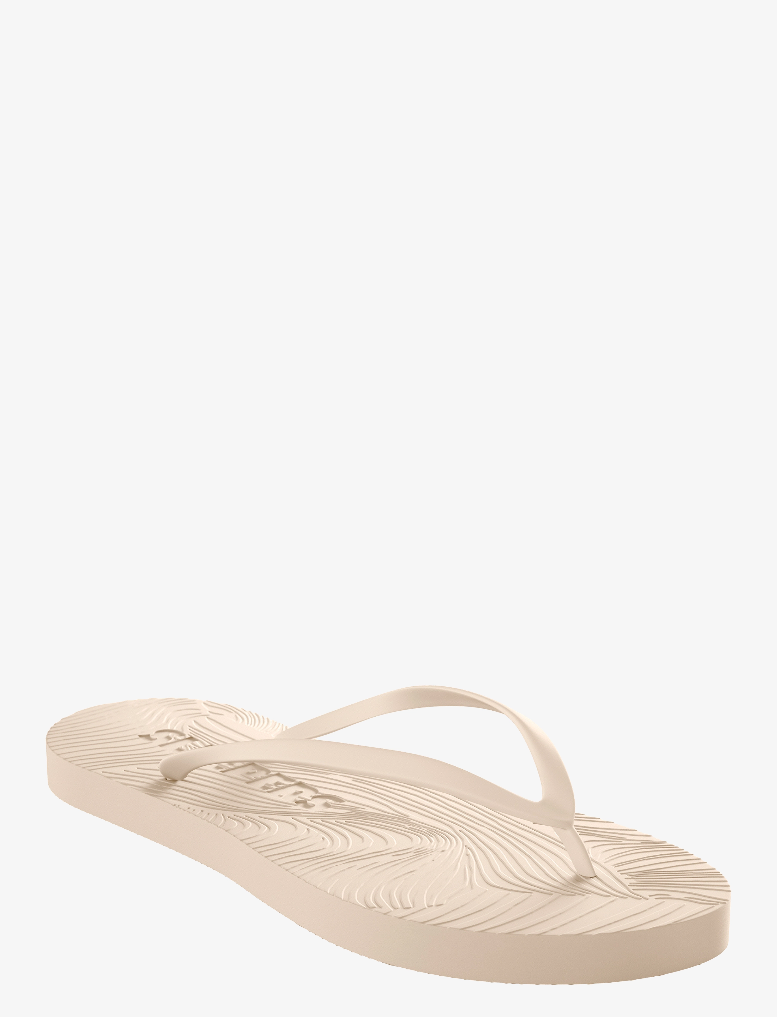SLEEPERS Slim Silver Fllip Flop - Flip Flops - EGGNOG / cream