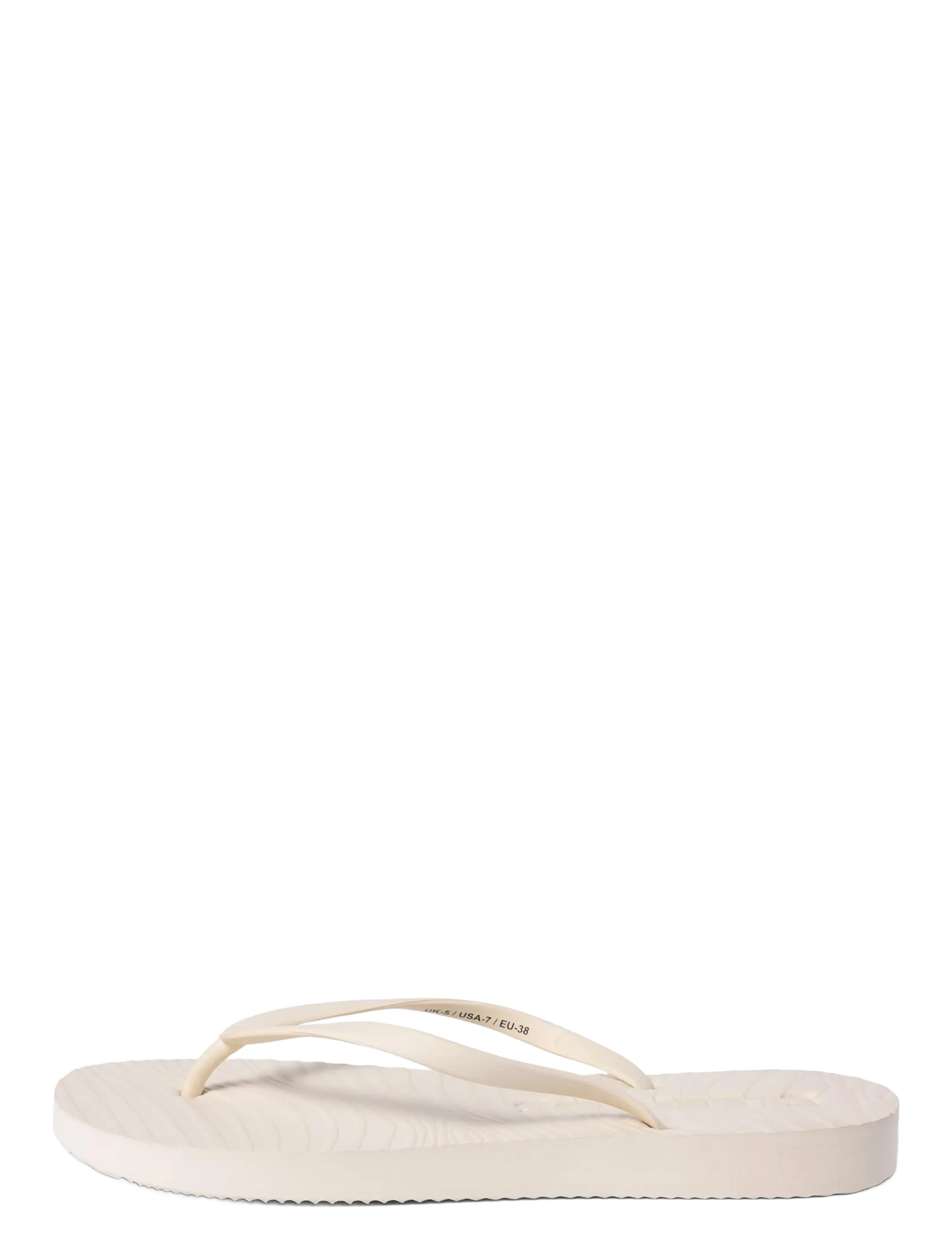 SLEEPERS SLIM Eggnog Flip Flop - Japonki - EGGNOG / cream