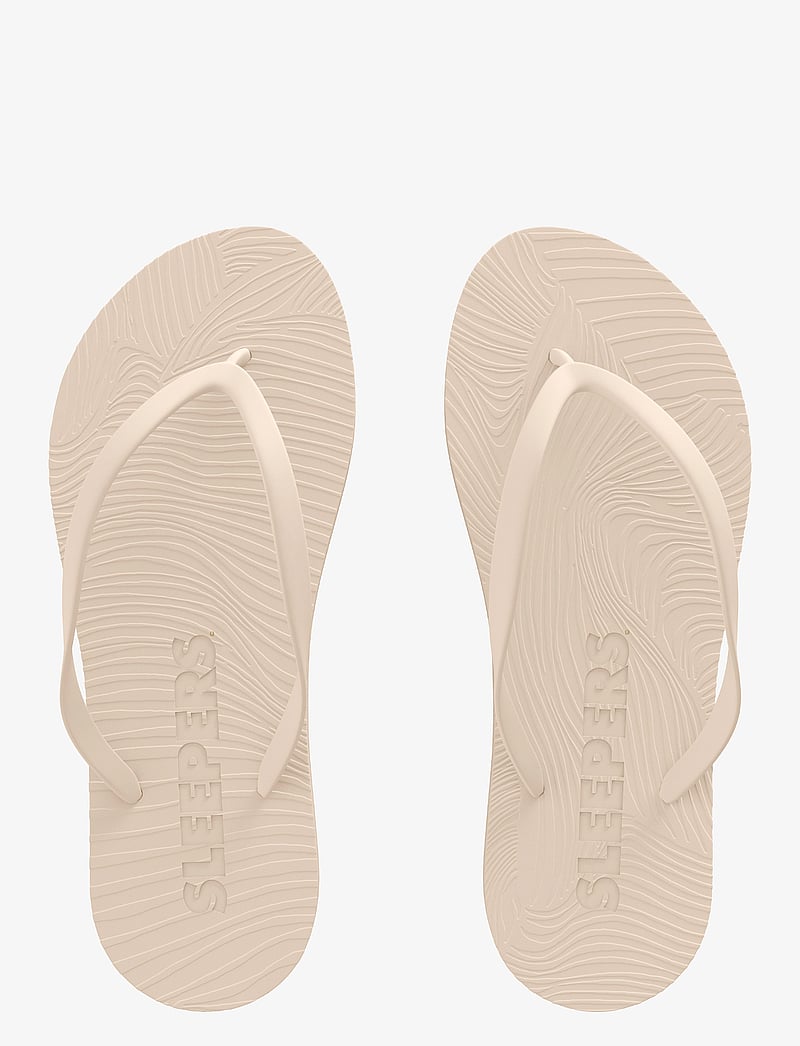 SLEEPERS - Slim Silver Fllip Flop - klipklapper - eggnog - 1