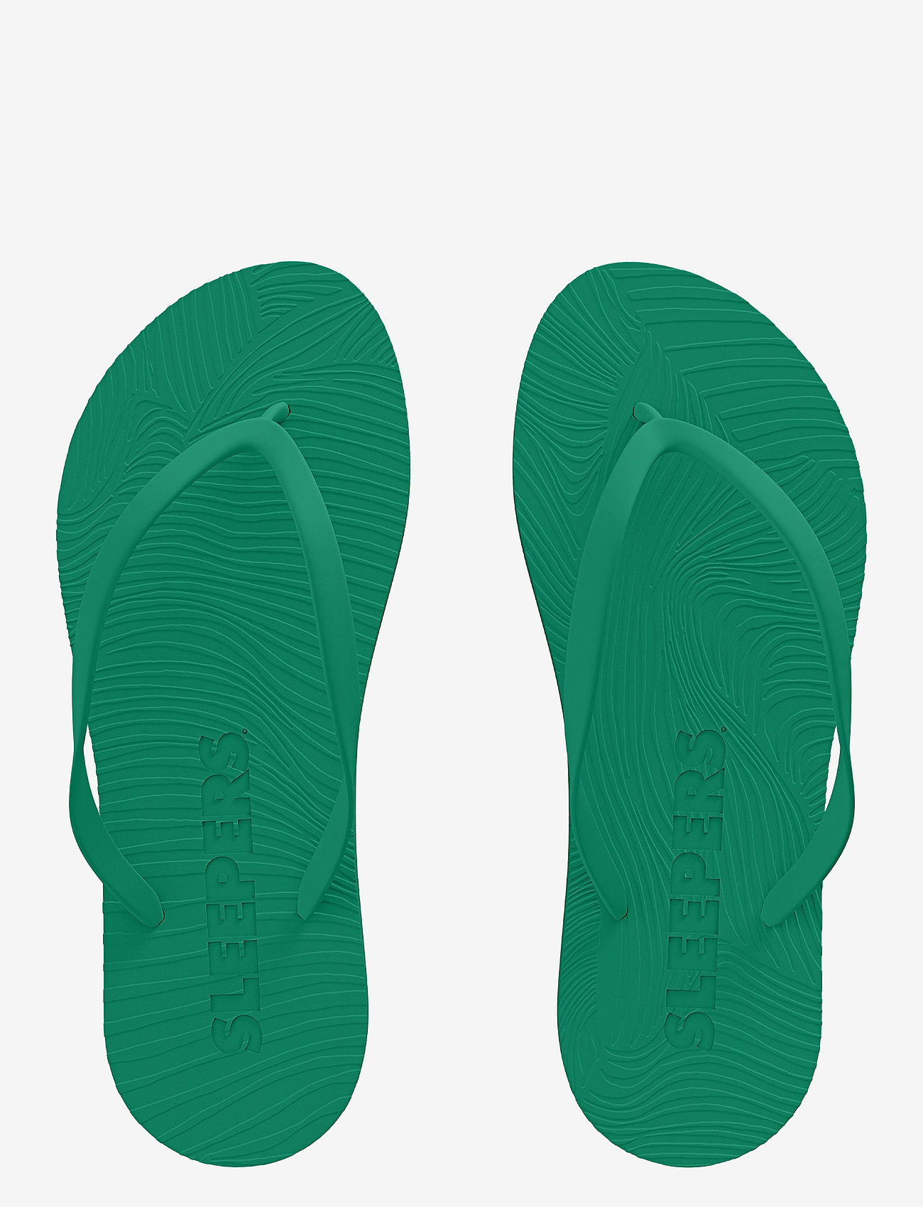 SLEEPERS - Slim Silver Fllip Flop - laveste priser - emerald green - 1