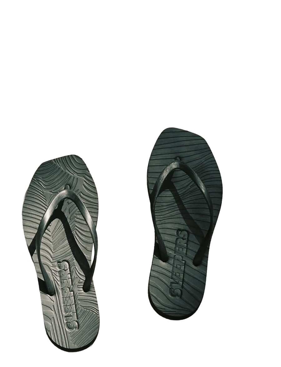 SLEEPERS - TAPERED Flip Flop - flip flops - black - 2