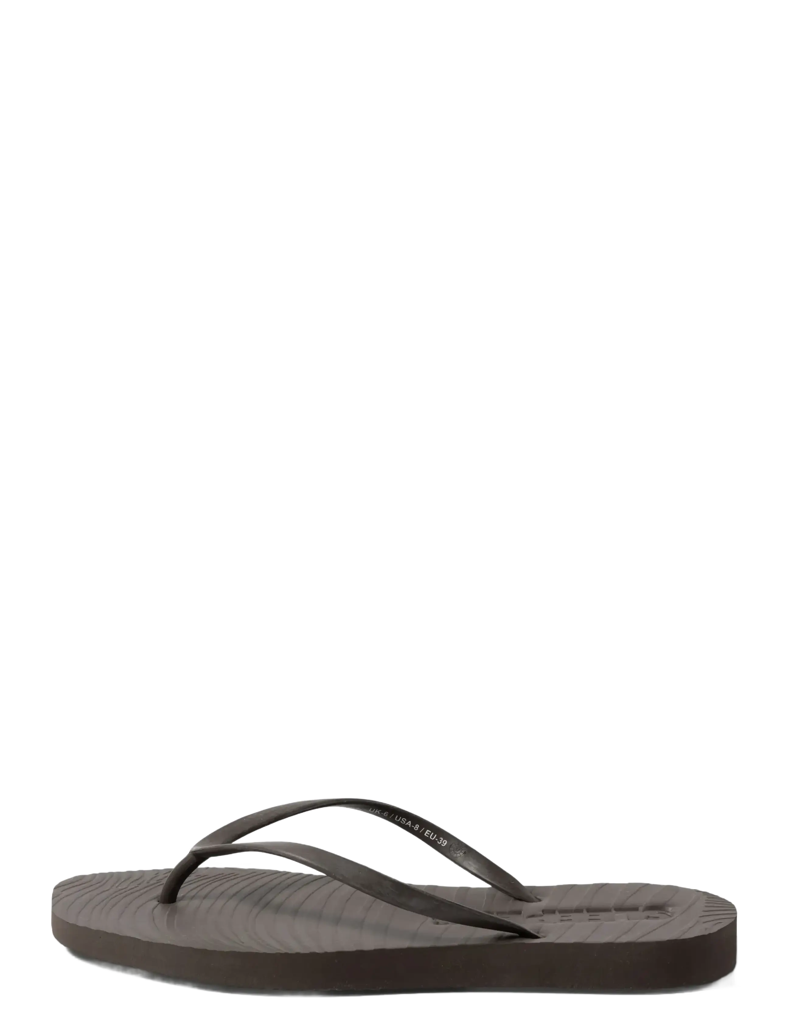 SLEEPERS Tapered Flip Flop, 37, Brown, Sandaler > Flip Flops, Dame