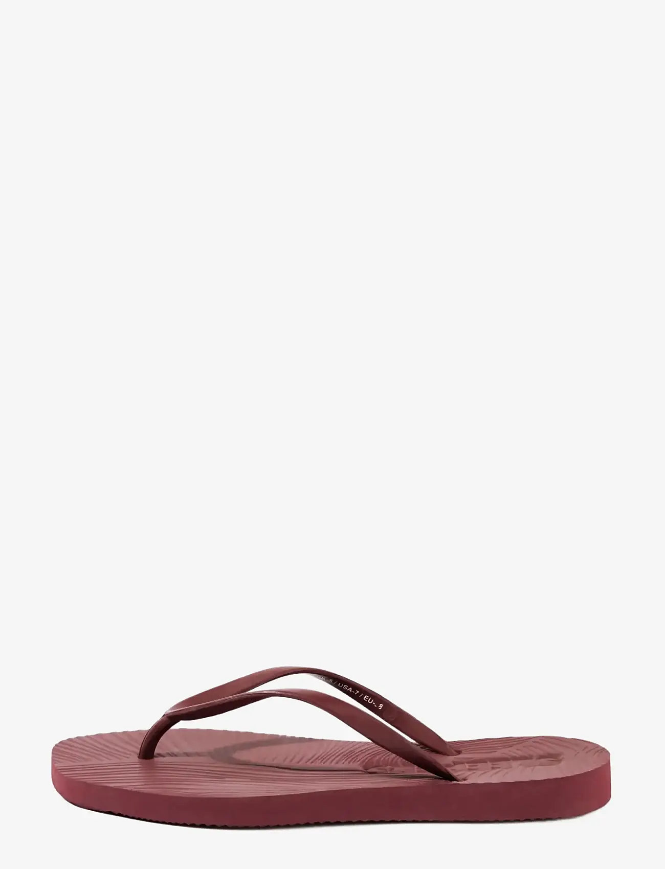 SLEEPERS TAPERED Flip Flop - Schuhe - BURGUNDY / burgundy