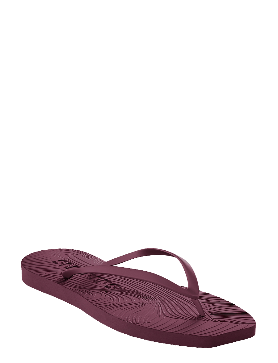 SLEEPERS - TAPERED Mellow Yellow Flip Flop - flip flops - burgundy - 0