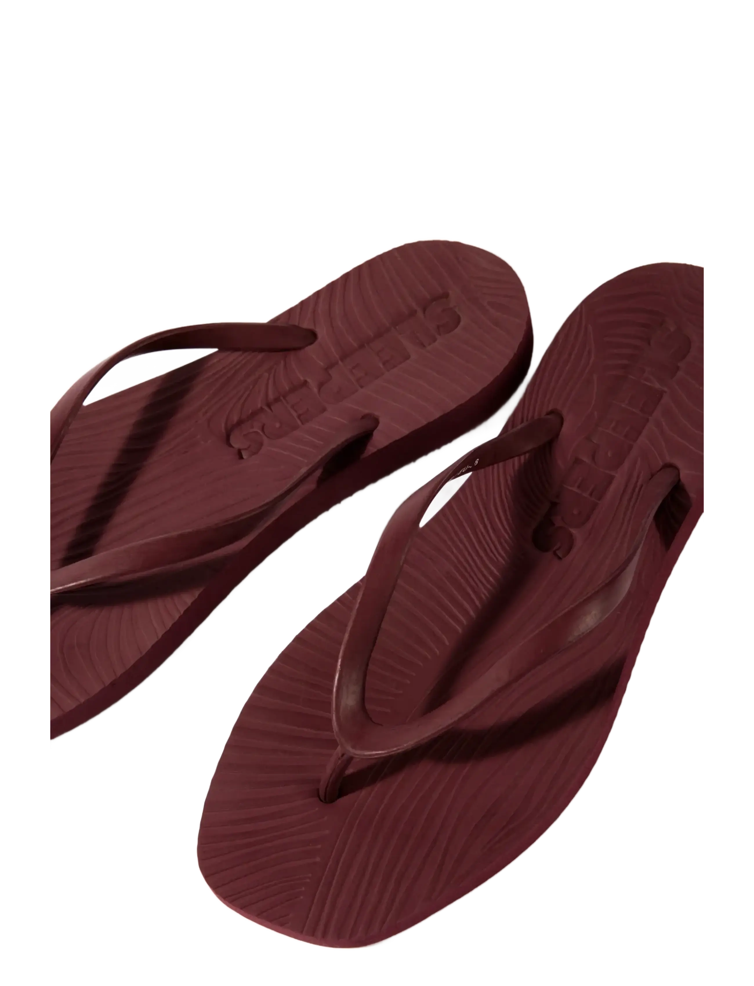 SLEEPERS - TAPERED Flip Flop - flip flops - burgundy - 2