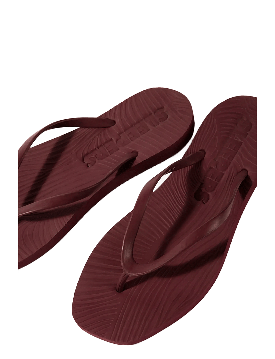 SLEEPERS - TAPERED Flip Flop - flip flops - burgundy - 2