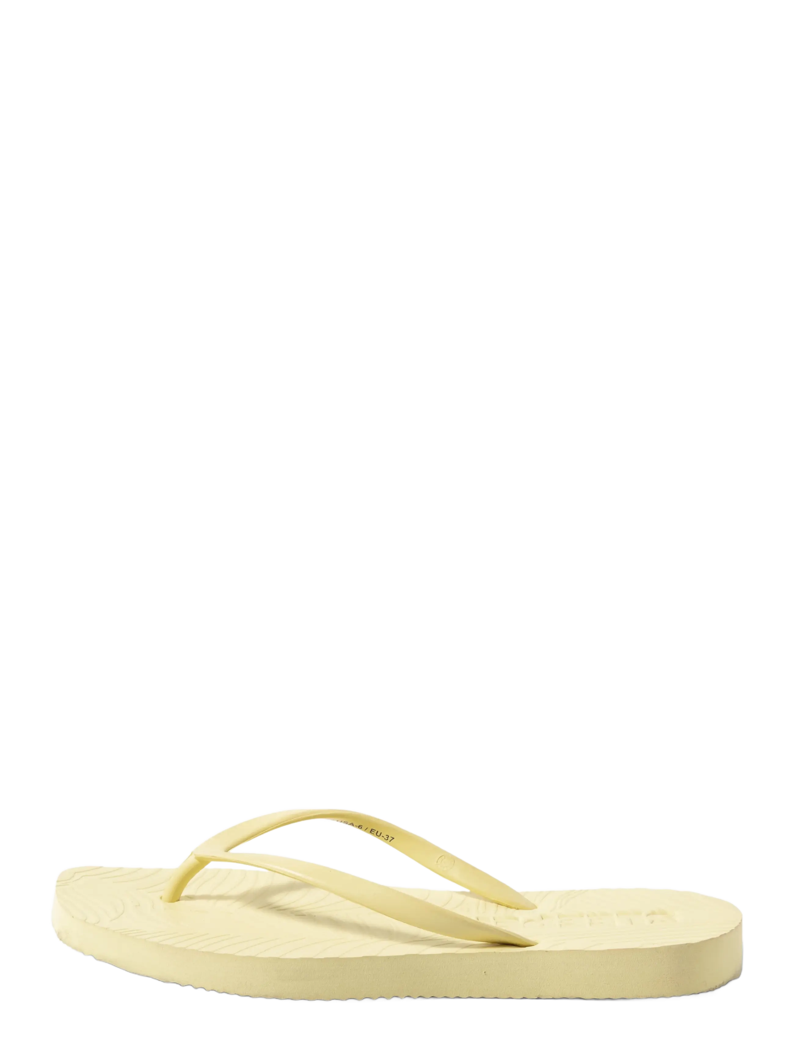 SLEEPERS Tapered Flip Flop, 41, Sandals, Gelb - Flops, Frauen
