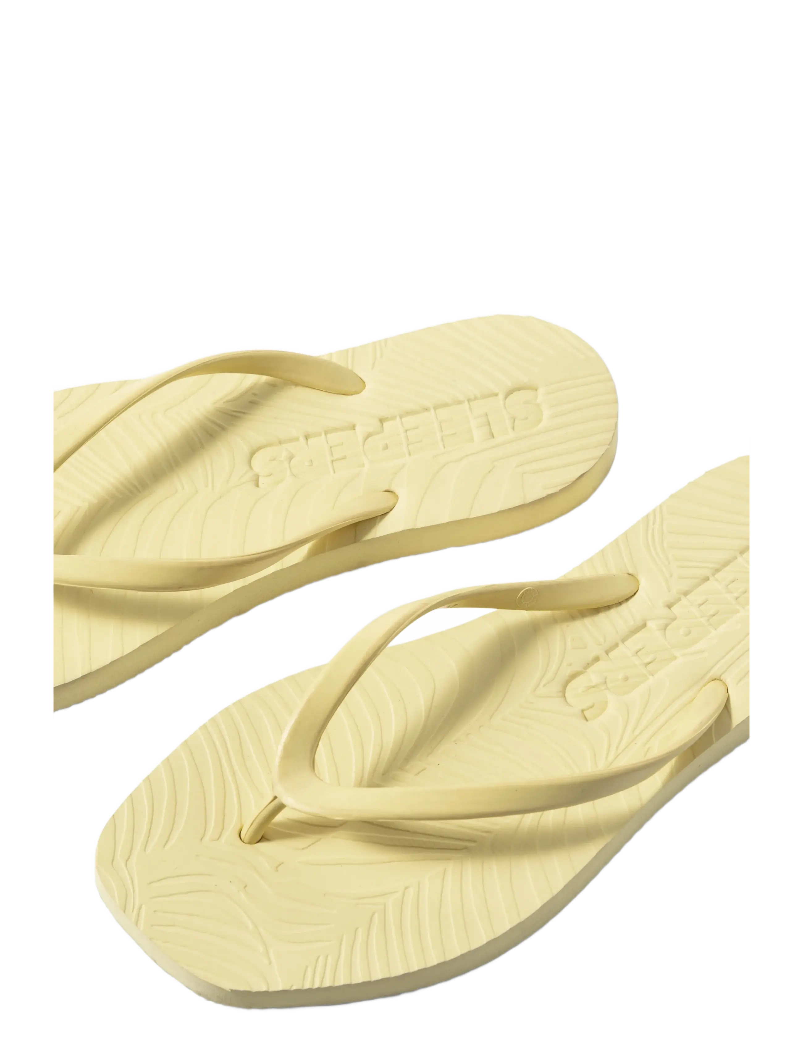 SLEEPERS - TAPERED Flip Flop - plätud - mellow yellow - 2
