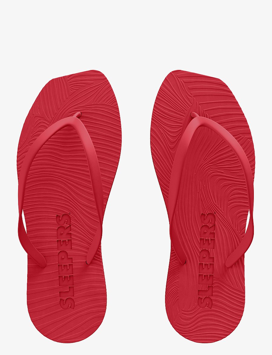 SLEEPERS - TAPERED Mellow Yellow Flip Flop - flip flops - red - 1