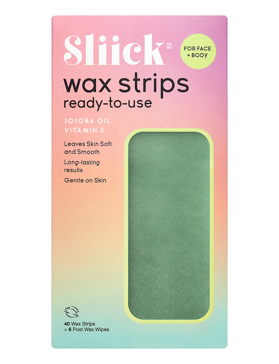 Sliick - Wax Strips For Face + Body - päevitamiseelne - no color - 1