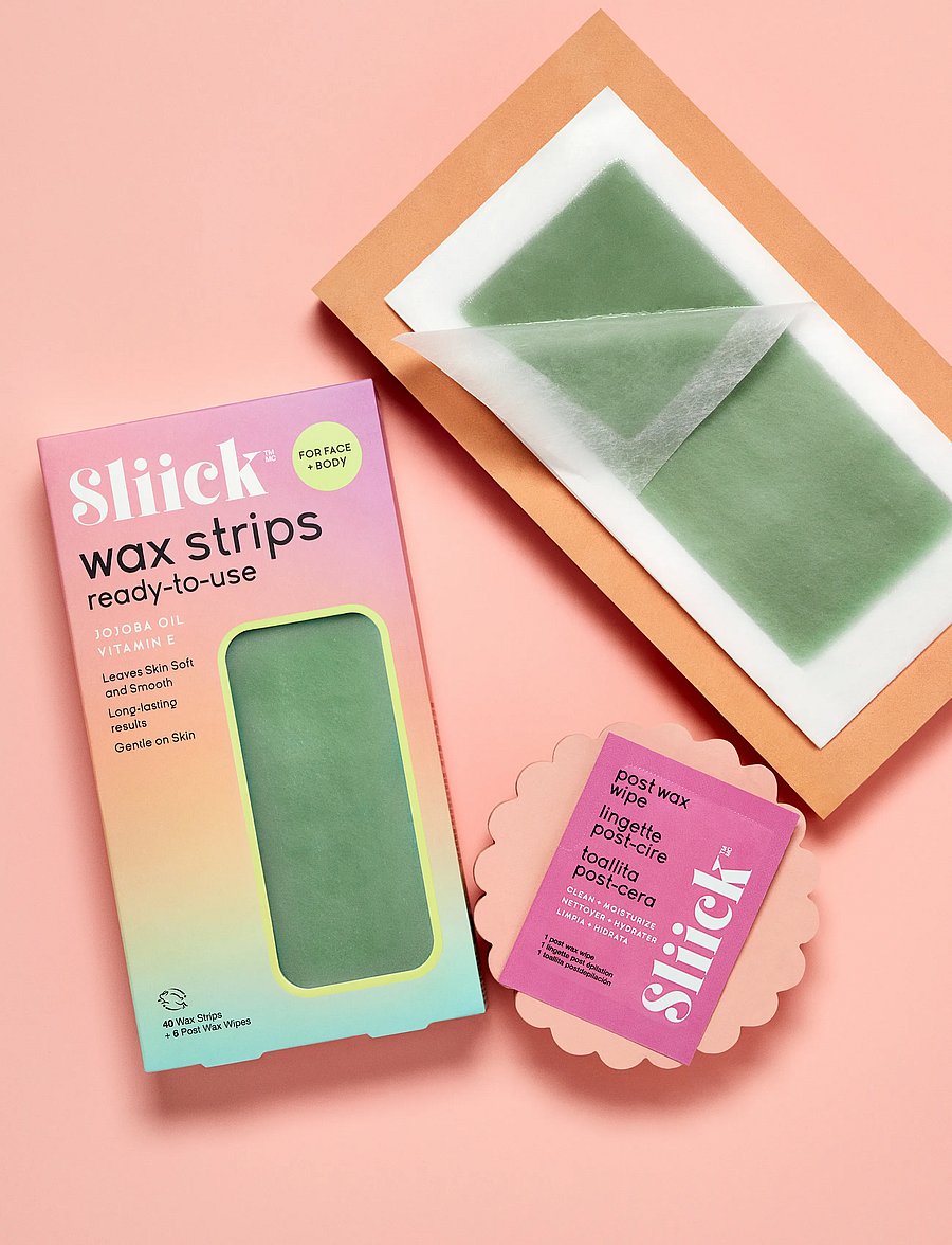 Sliick - Wax Strips For Face + Body - päevitamiseelne - no color - 0