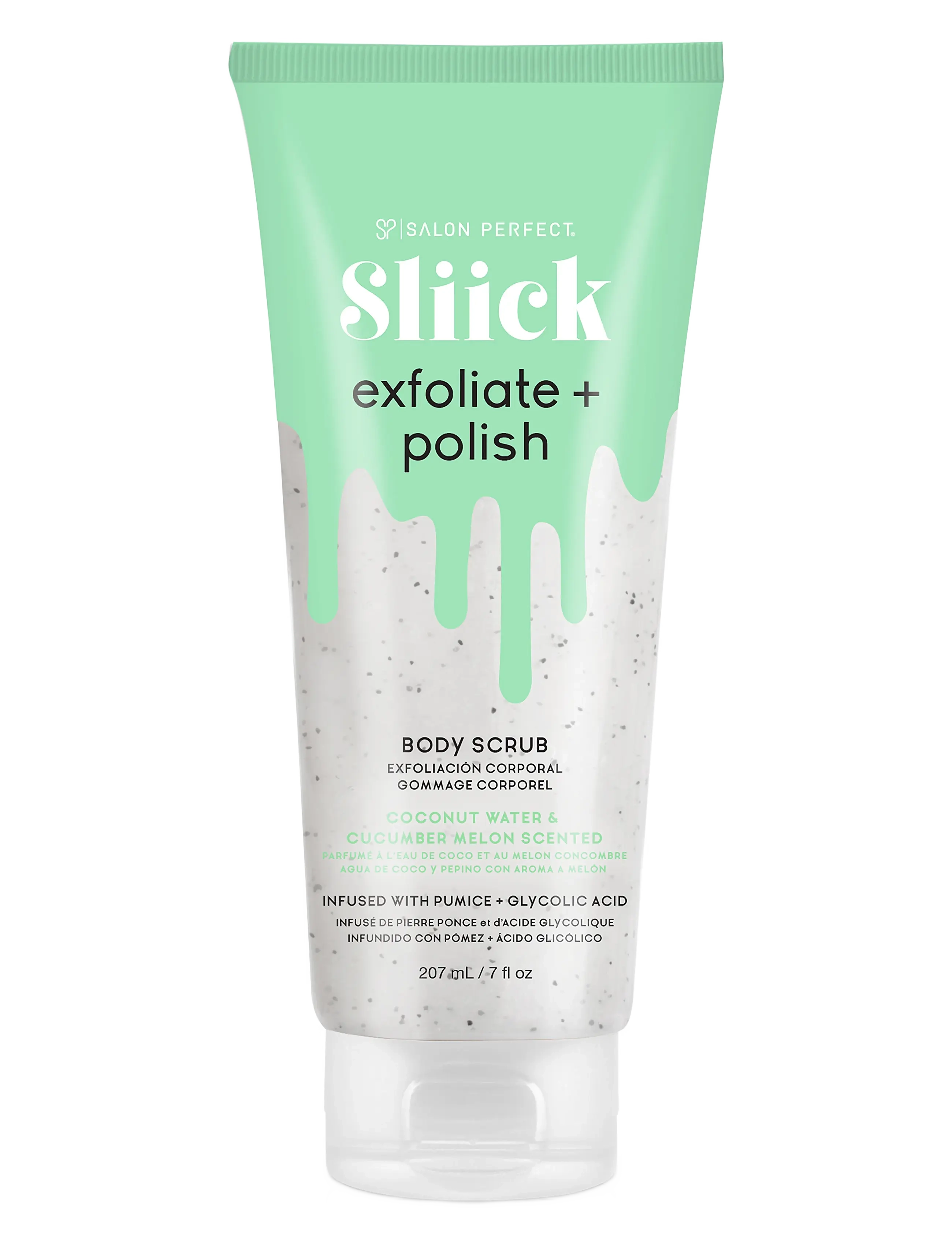 Sliick Exfoliate+Polish Body Scrub - Koorijad ja vannisoolad - N/A / clear