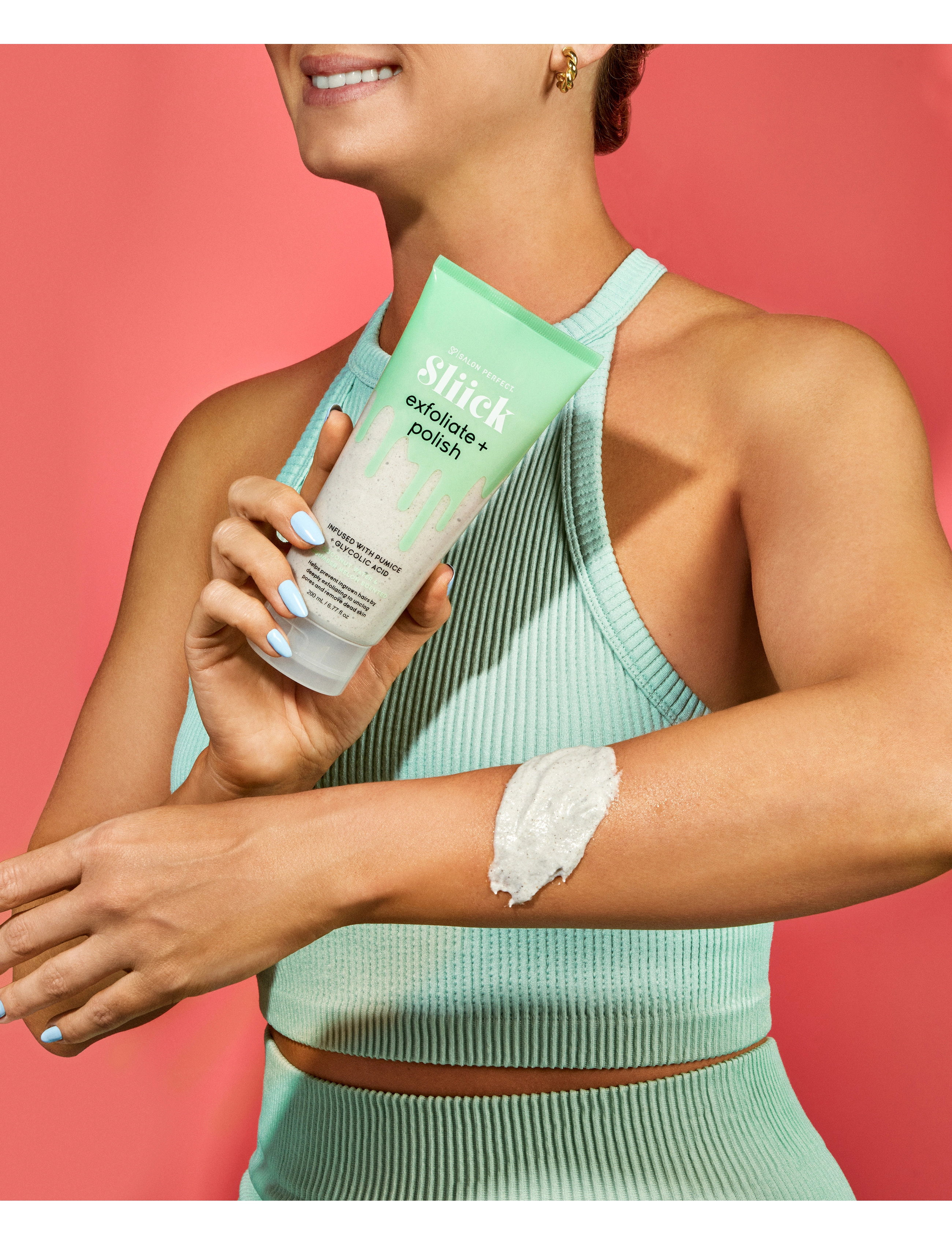 Sliick Exfoliate+Polish Body Scrub, 207 ml, Nude, Krop > Scrub Og Eksfolierende Midler, Dame
