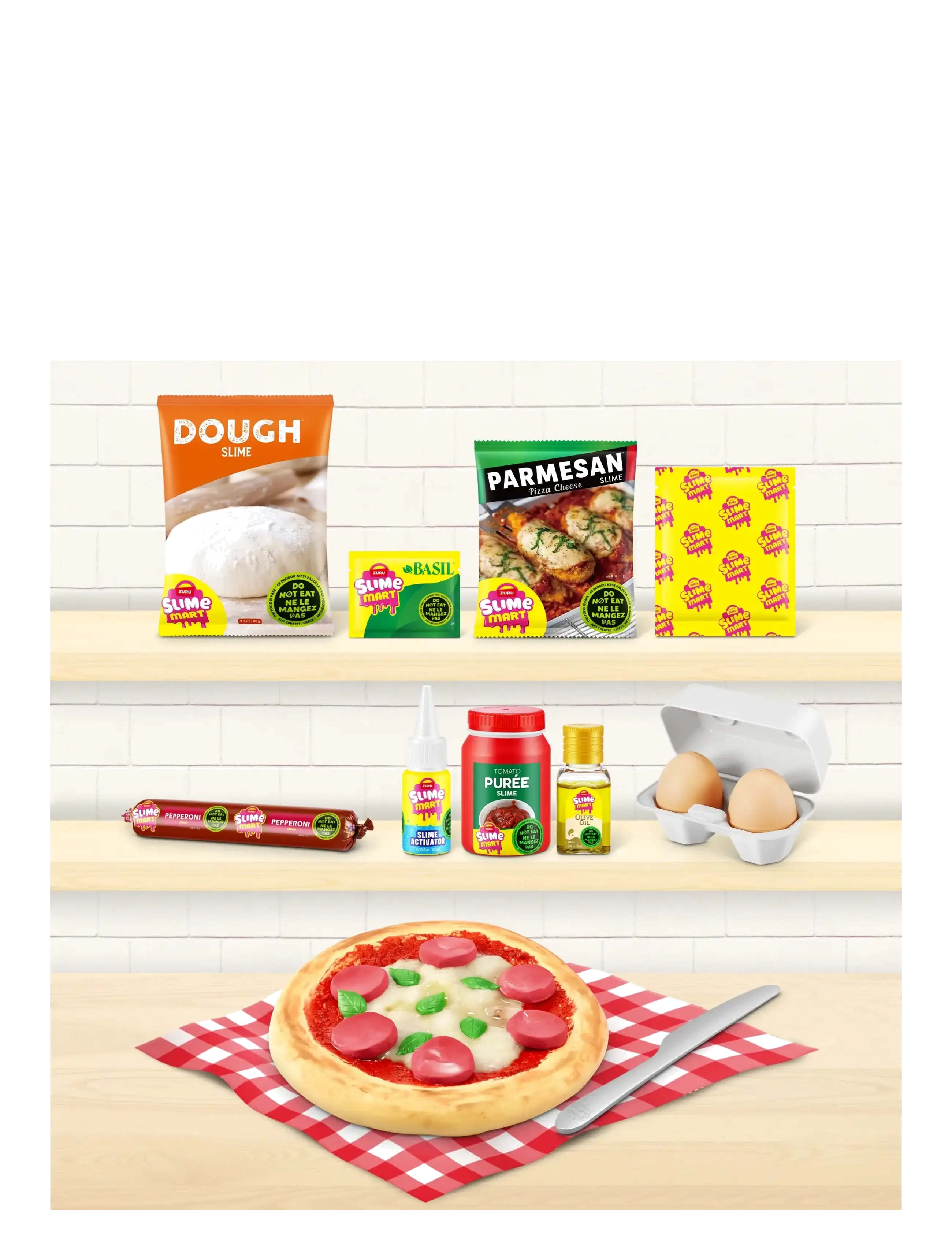 SLIMEMART - SLIME MART SMALL SHOPPING BASKET - schleim - multi - 0