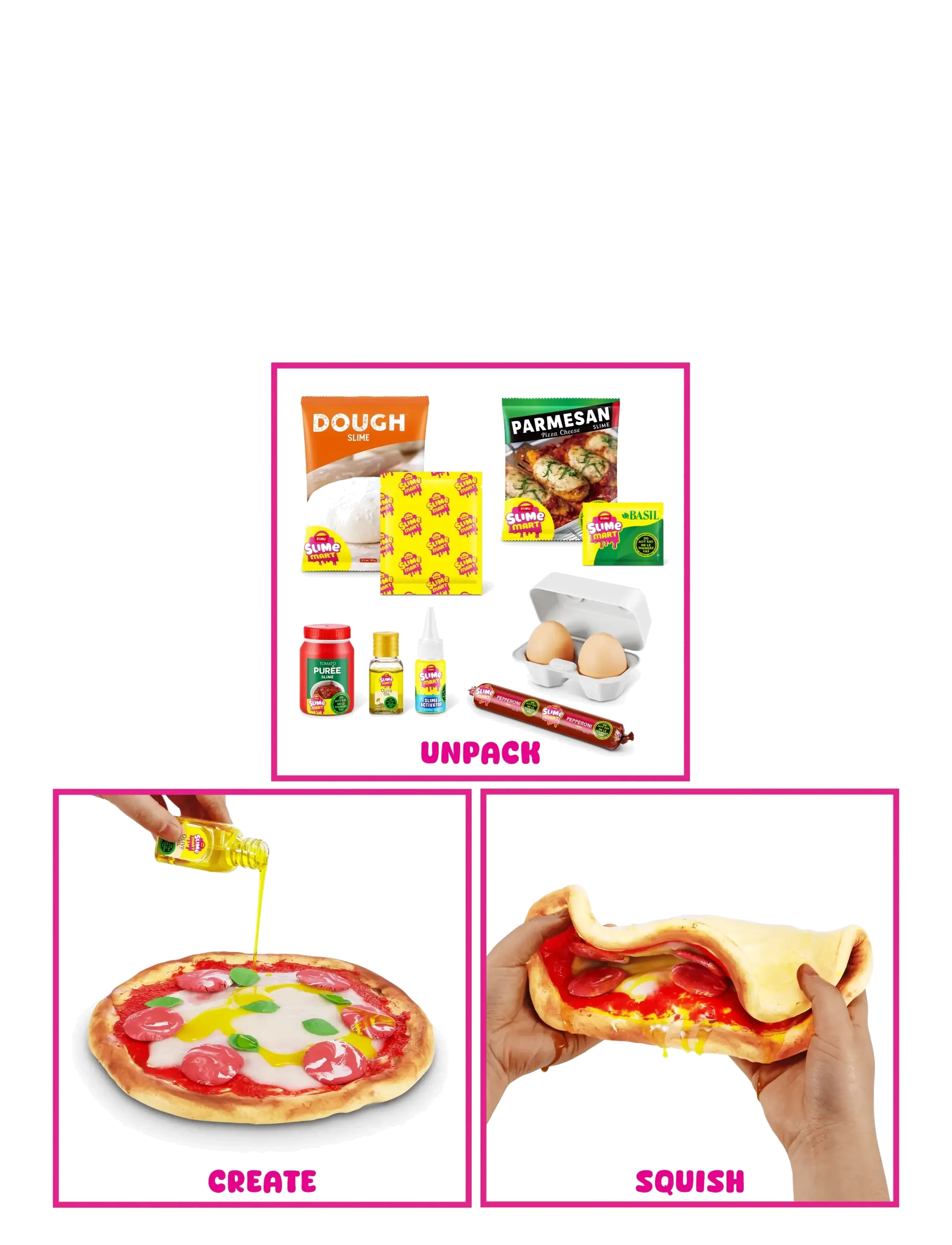 SLIMEMART - SLIME MART SMALL SHOPPING BASKET - leikfangamatur og kökur - multi - 2