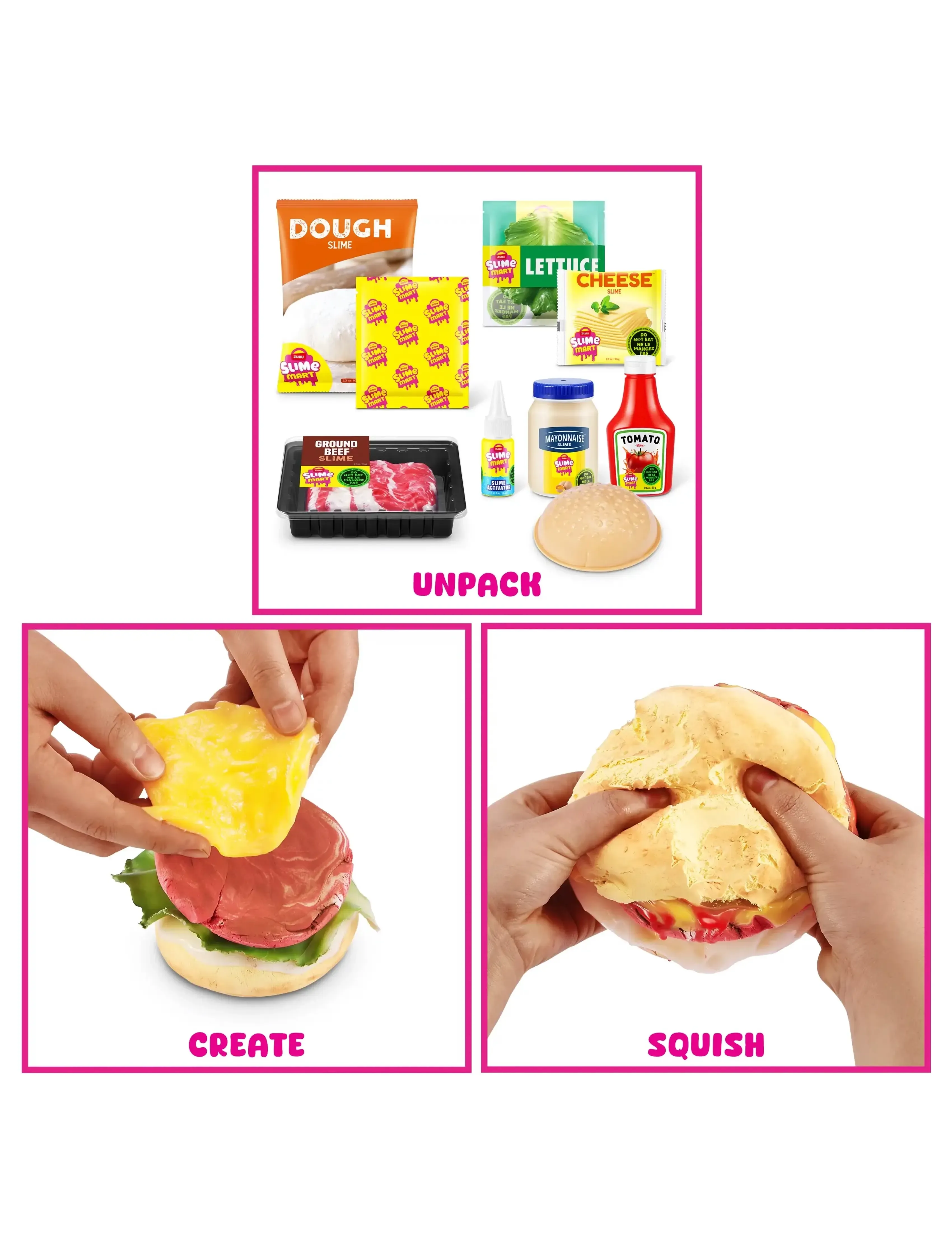 SLIMEMART - SLIME MART SMALL SHOPPING BASKET - leikfangamatur og kökur - multi - 3