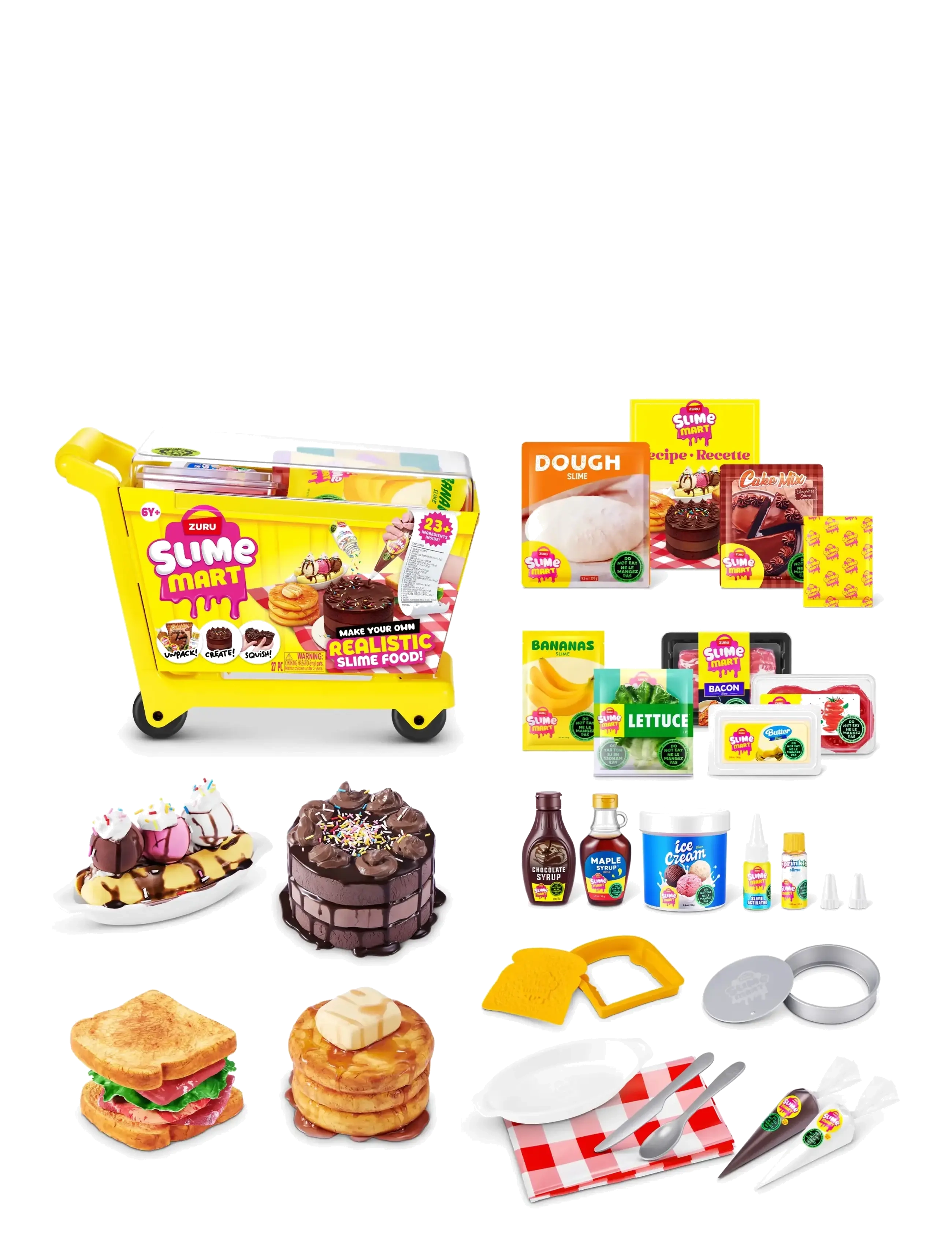 SLIMEMART SLIME MART SHOPPING CART SHOPPING CART - Legetøj - MULTI / multi