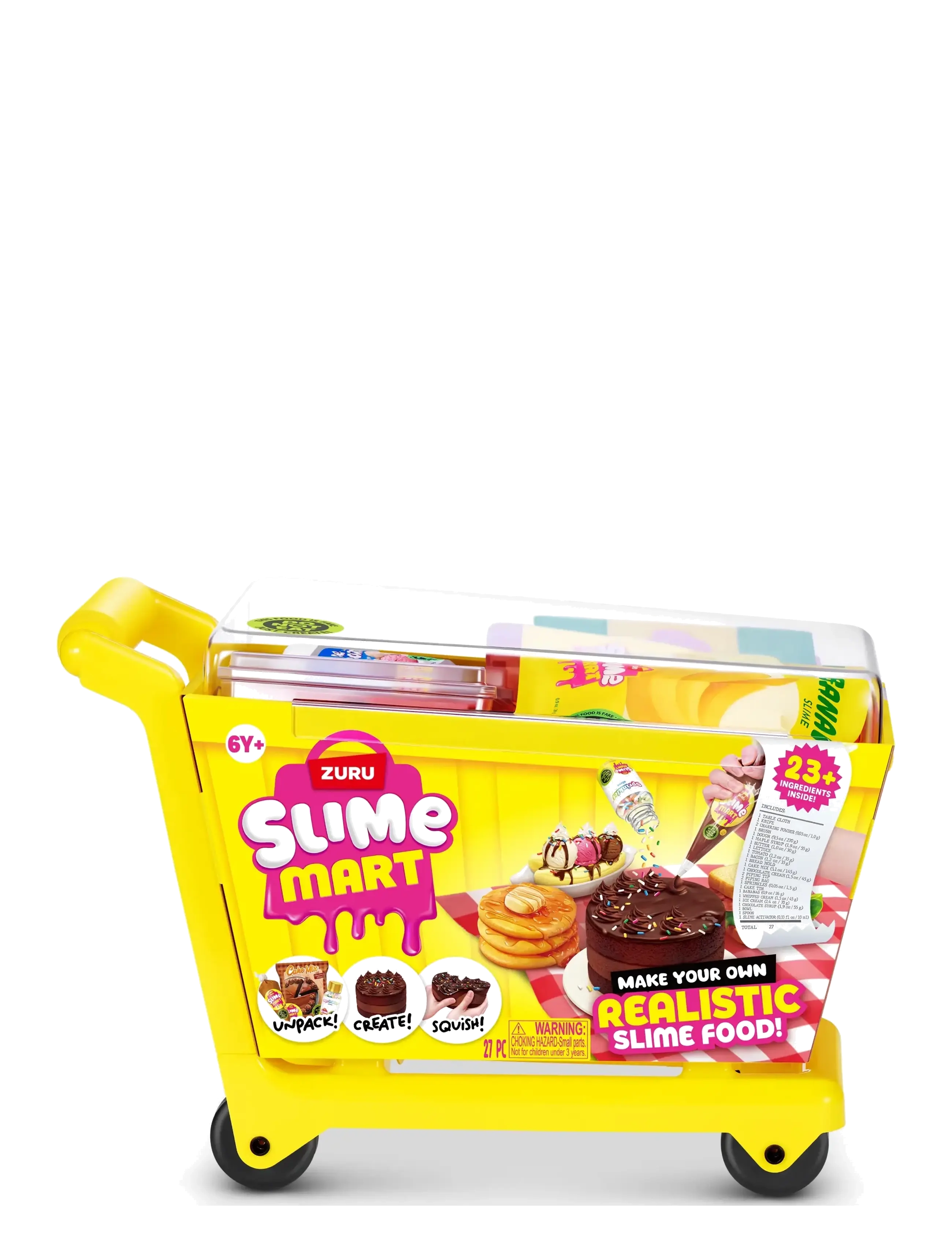 SLIMEMART - SLIME MART SHOPPING CART SHOPPING CART - legemad & legekager - multi - 2