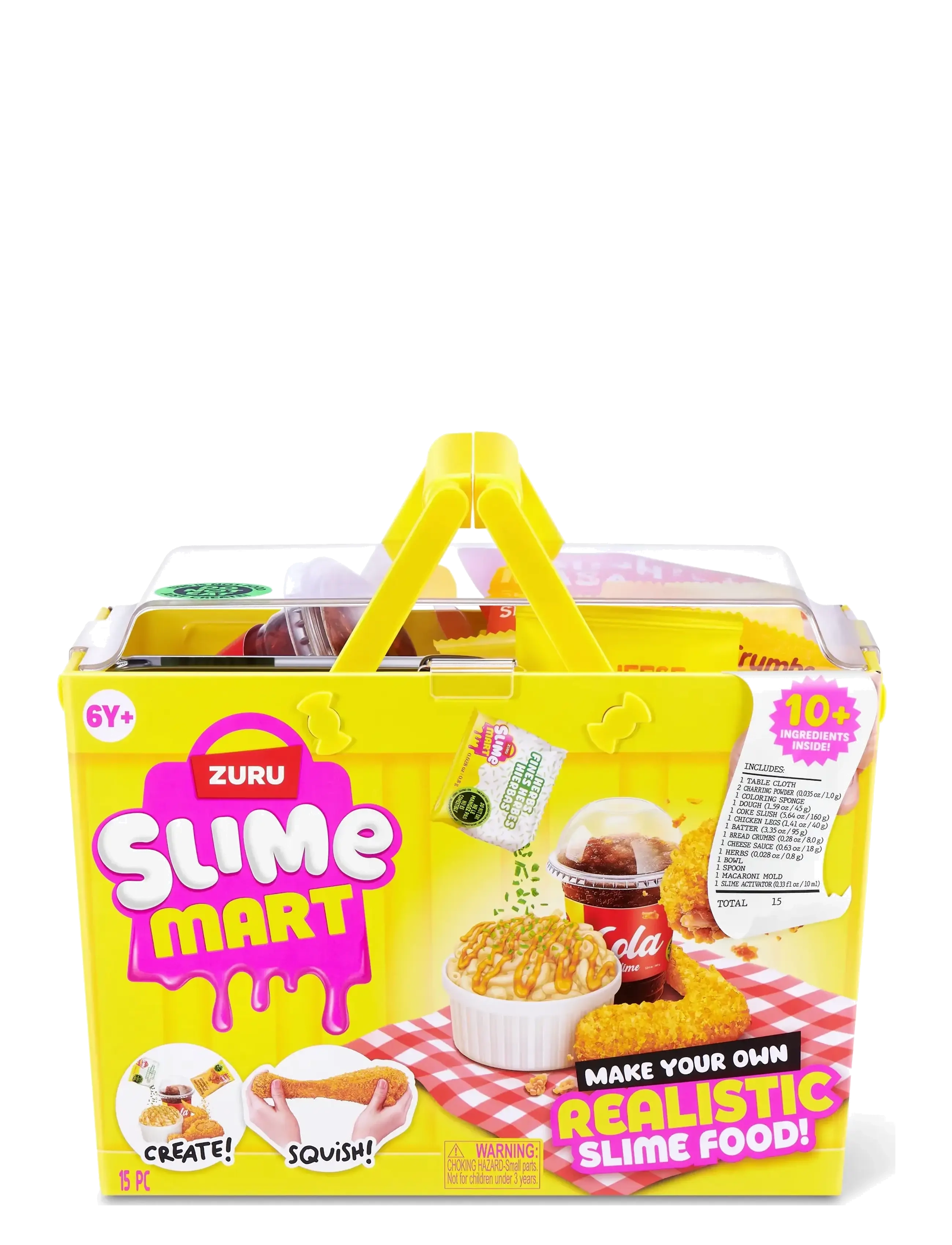 SLIMEMART - SLIME MART SMALL SHOPPING BASKET FAST FOOD - multi - 2