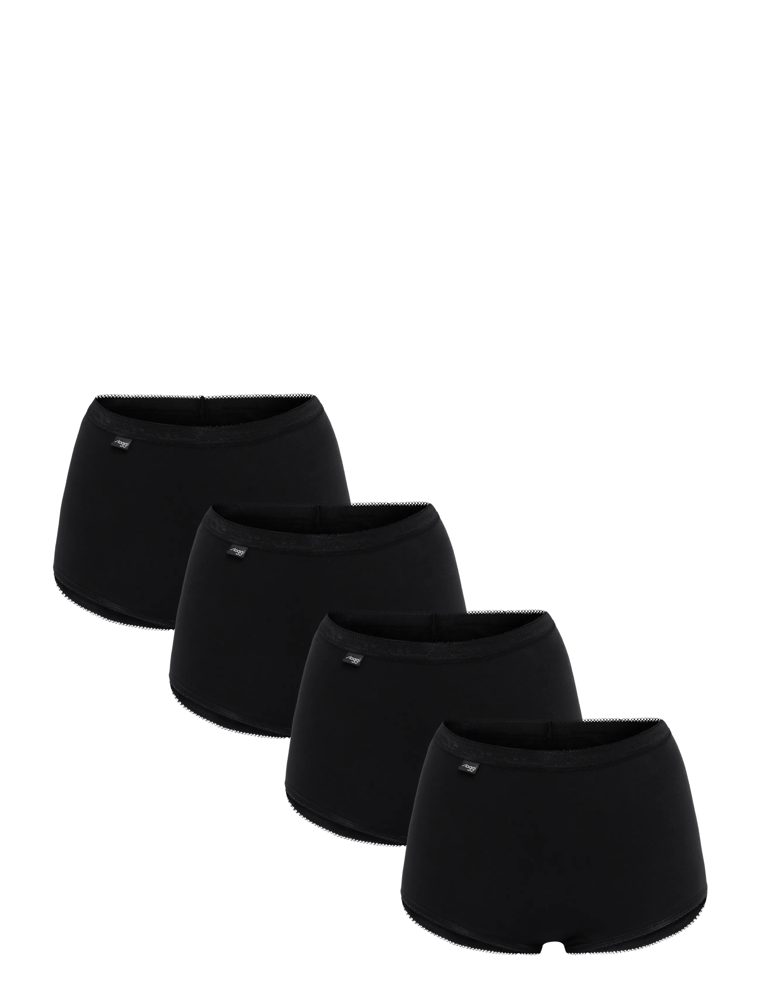 sloggi sloggi Basic+ Maxi 4P - Panties - BLACK / black