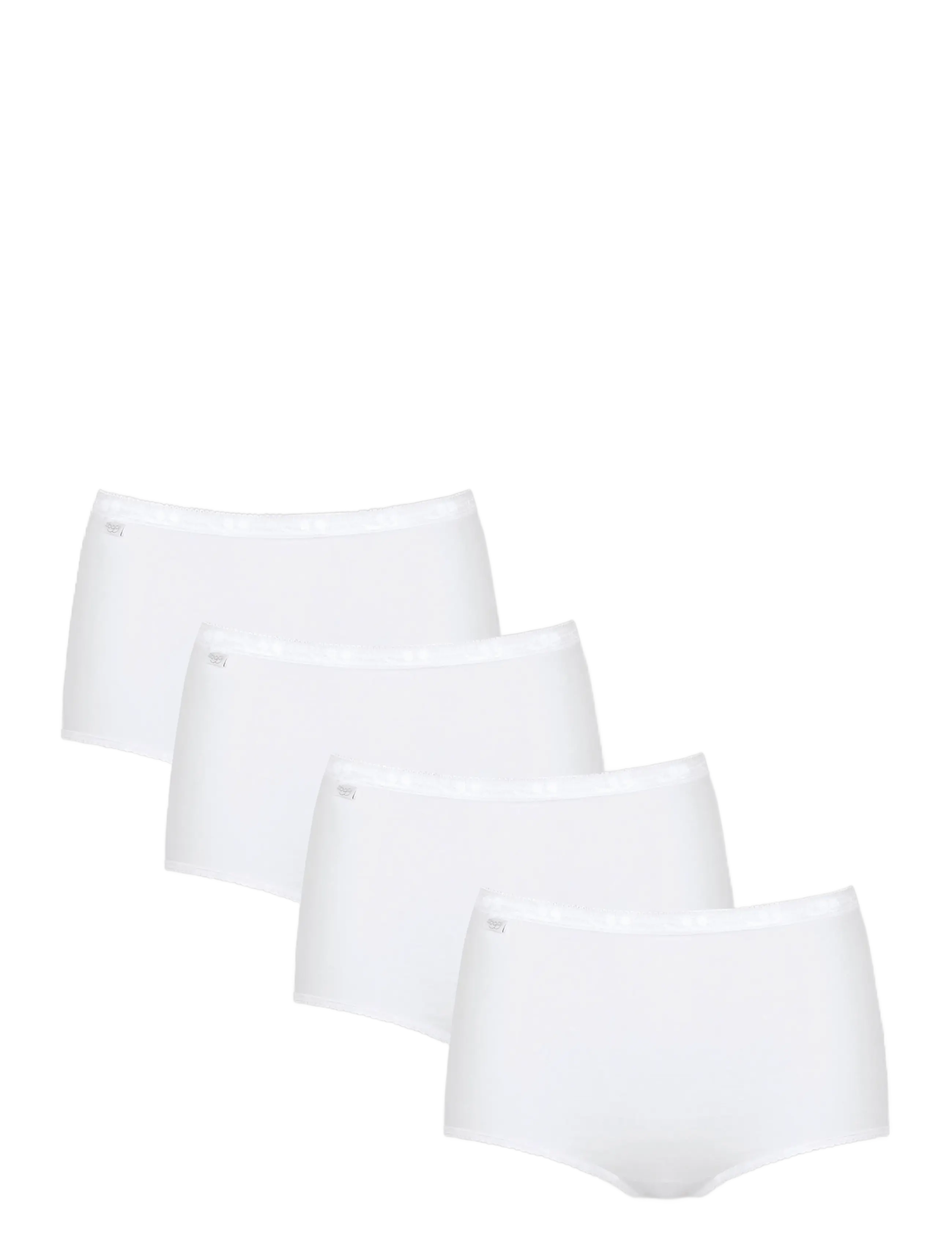sloggi sloggi Basic+ Maxi 4P - Trusser - WHITE / white