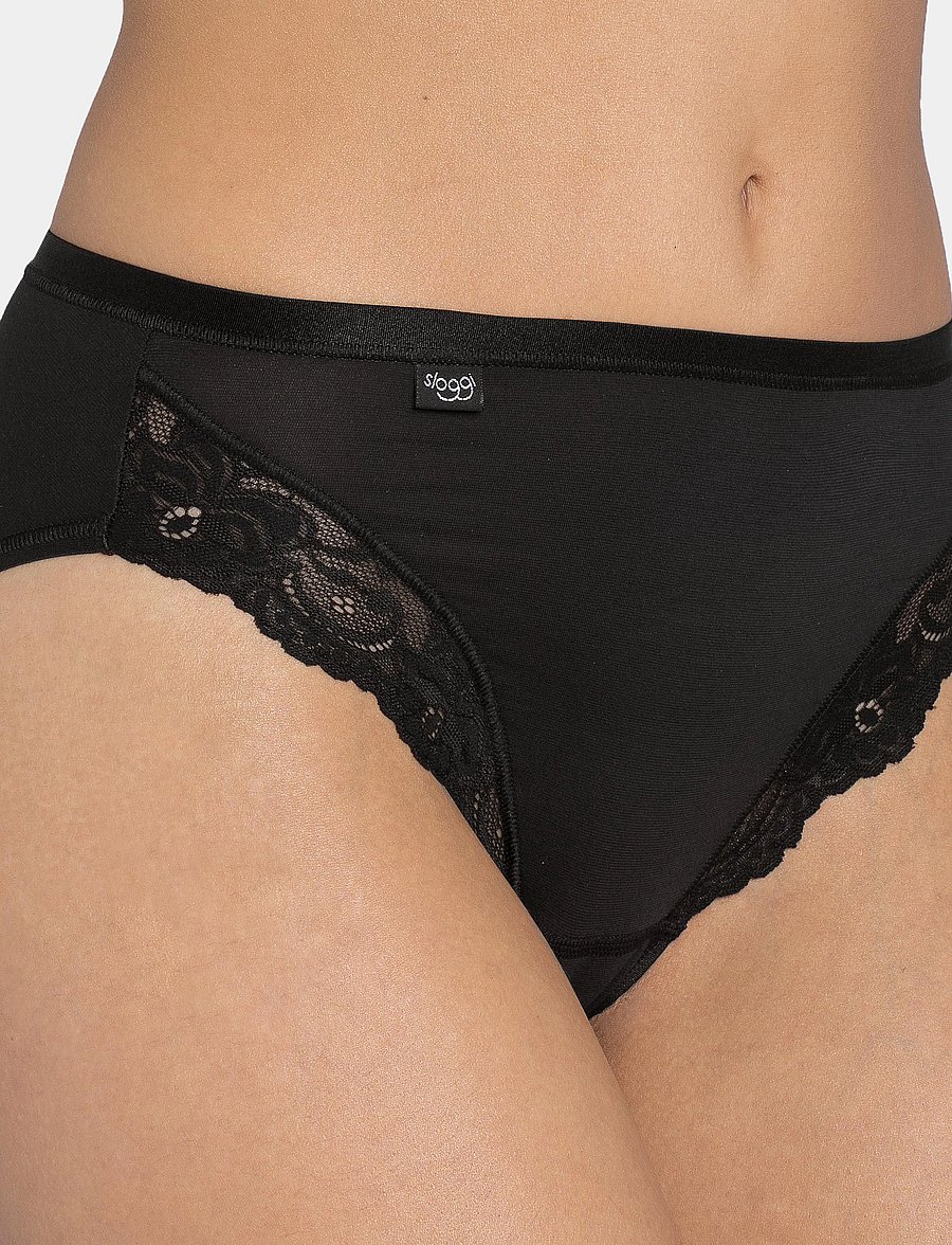 sloggi - sloggi Romance Tai - briefs - black - 0