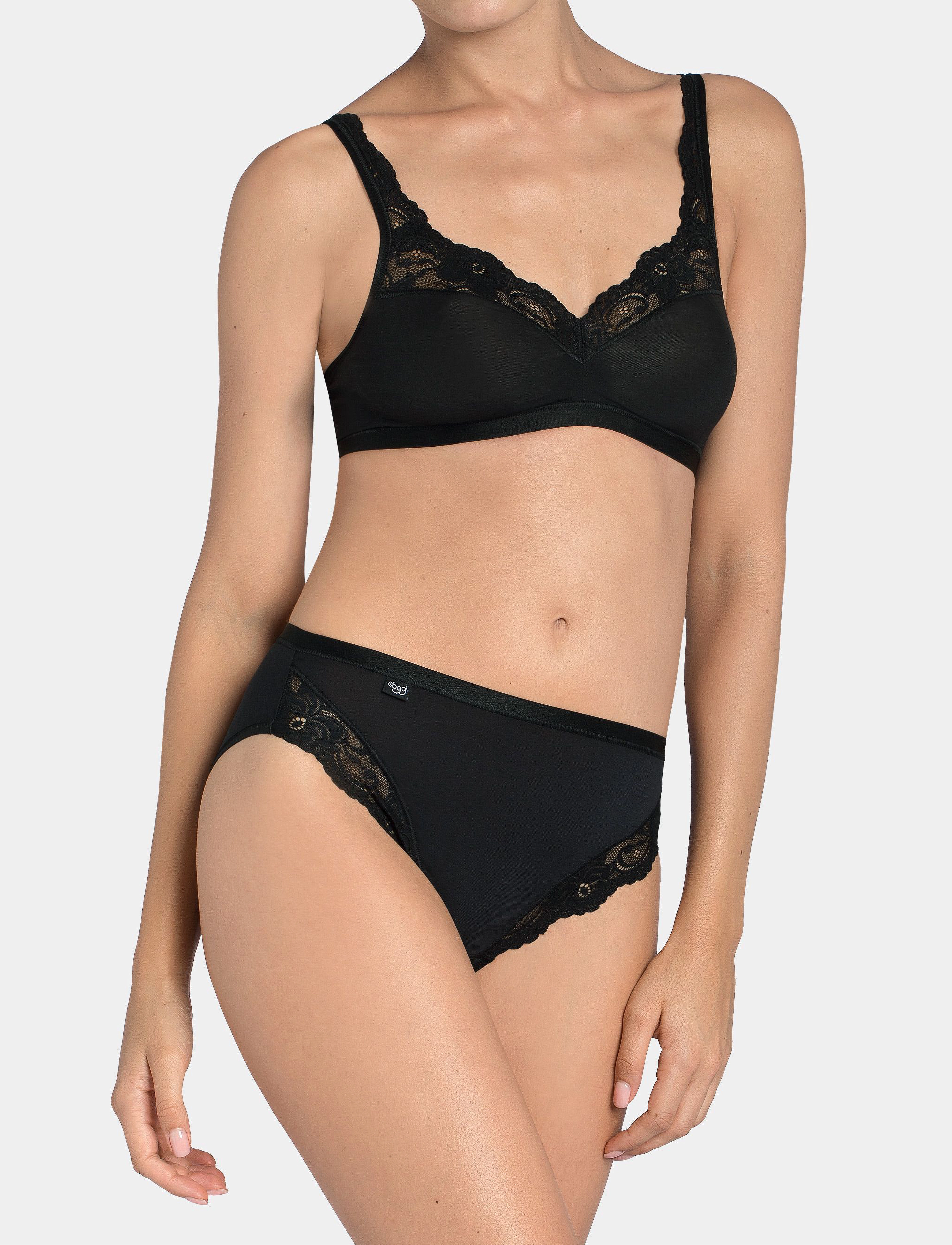sloggi - sloggi Romance Tai - briefs - black - 4