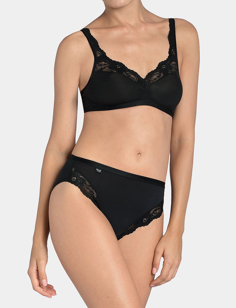 sloggi - sloggi Romance Tai - briefs - black - 4