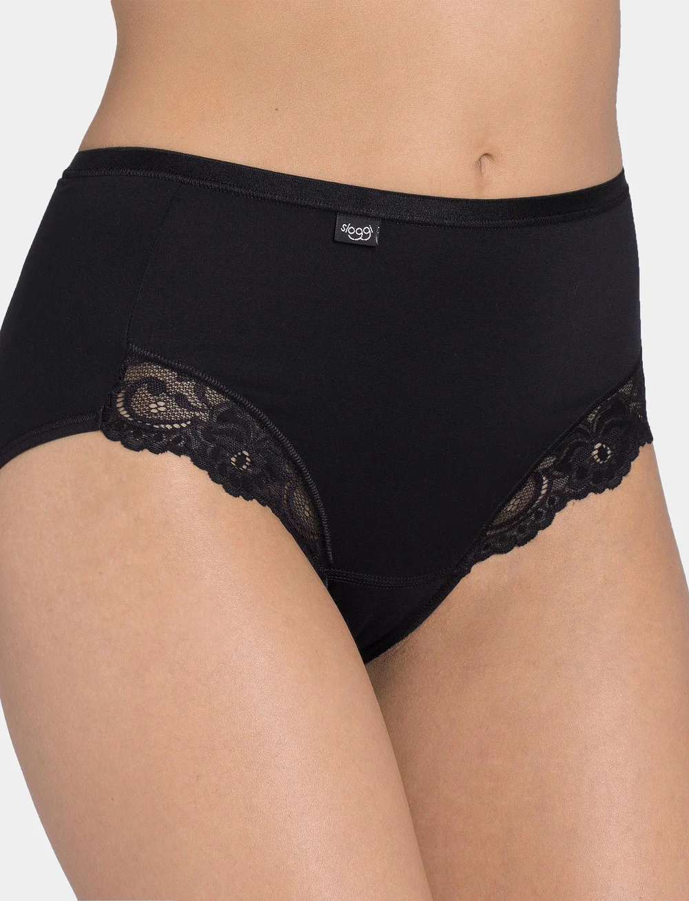 sloggi - sloggi Romance Maxi - midi & maxi trusser - black - 0