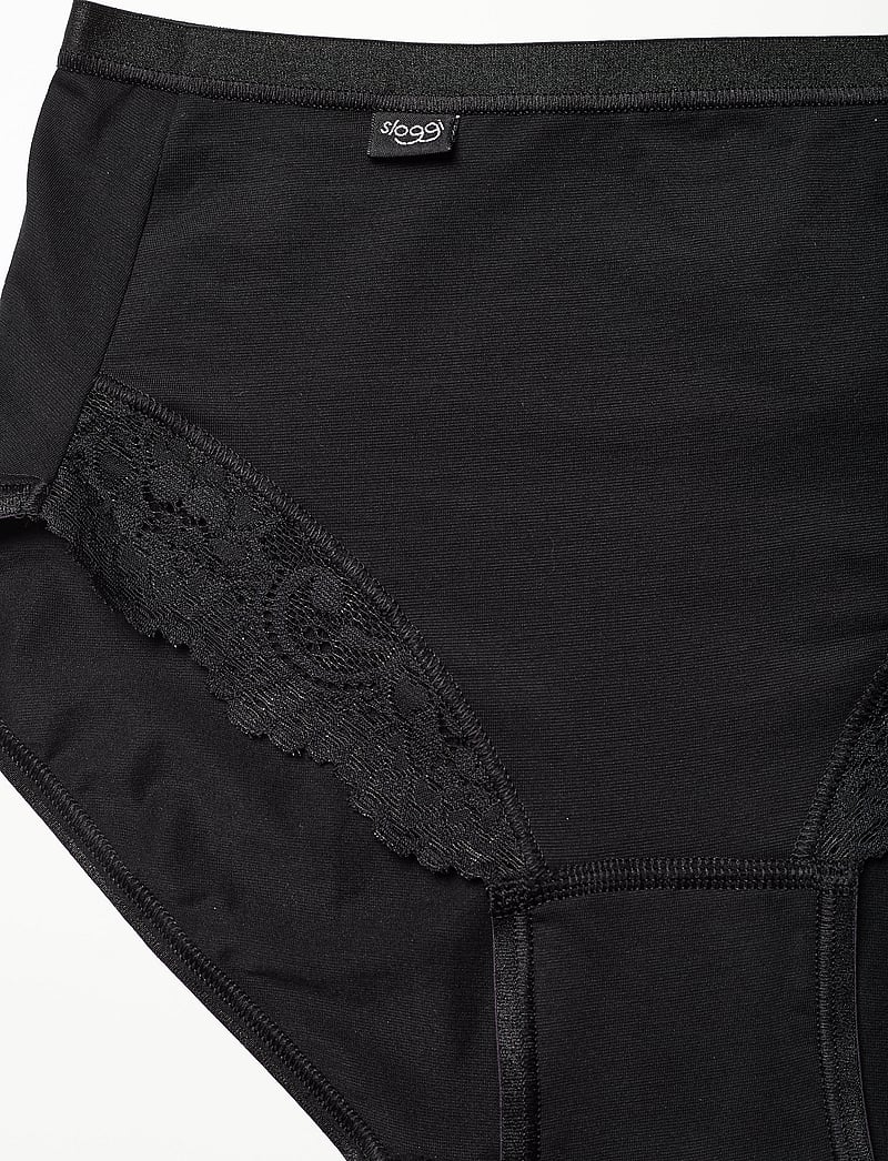 sloggi - sloggi Romance Maxi - midi & maxi slips - black - 4