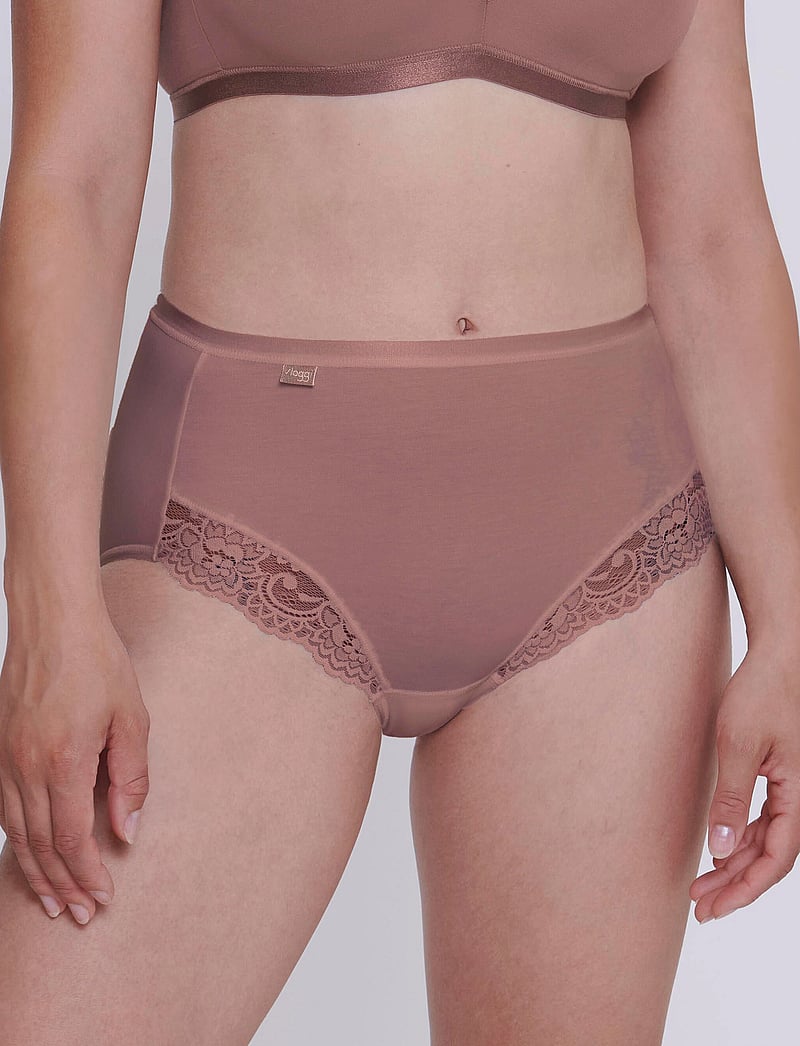 sloggi - sloggi Romance Maxi - midi & maxi trosor - cacao - 0