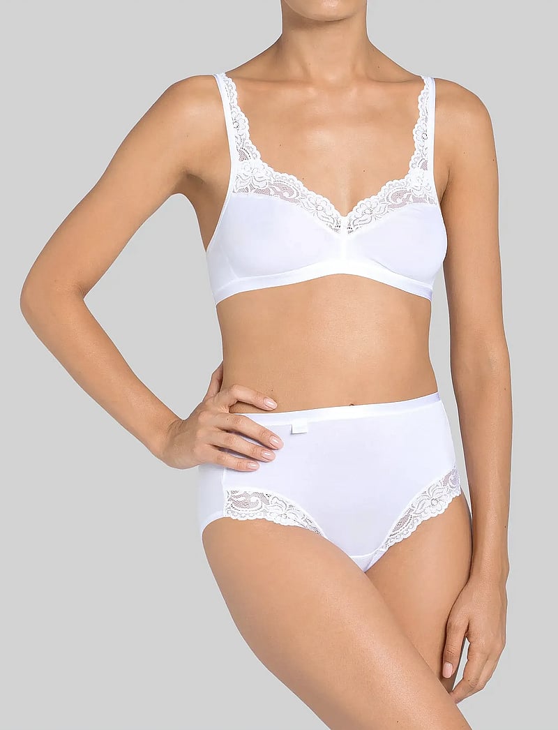 sloggi - sloggi Romance Maxi - midi & maxi trosor - white - 4