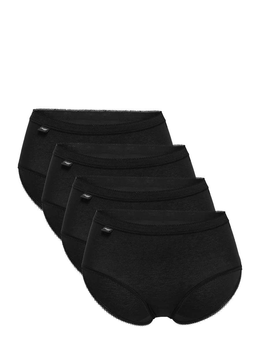 sloggi - sloggi Basic+ Midi 4P - briefs - black - 1