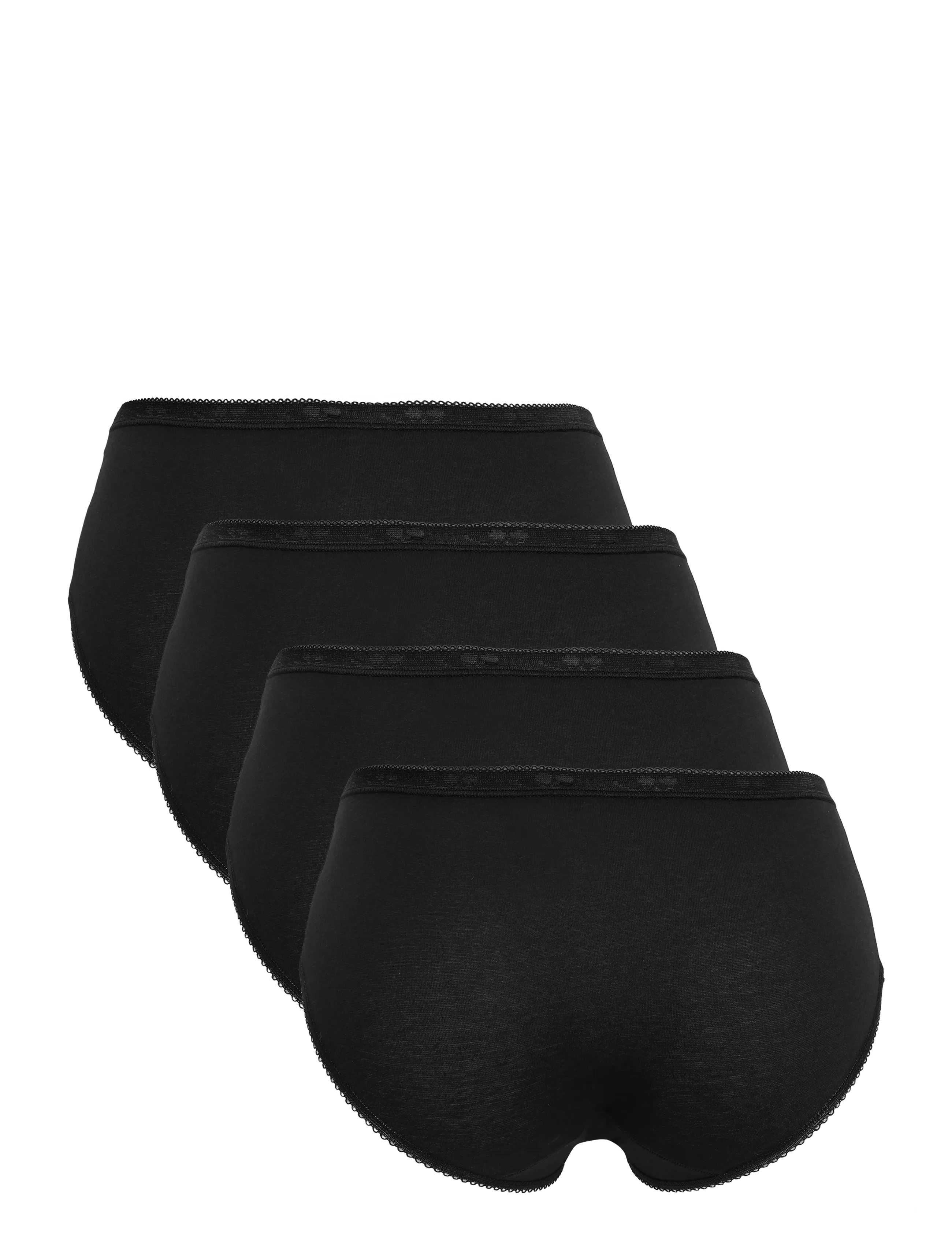sloggi - sloggi Basic+ Midi 4P - briefs - black - 2