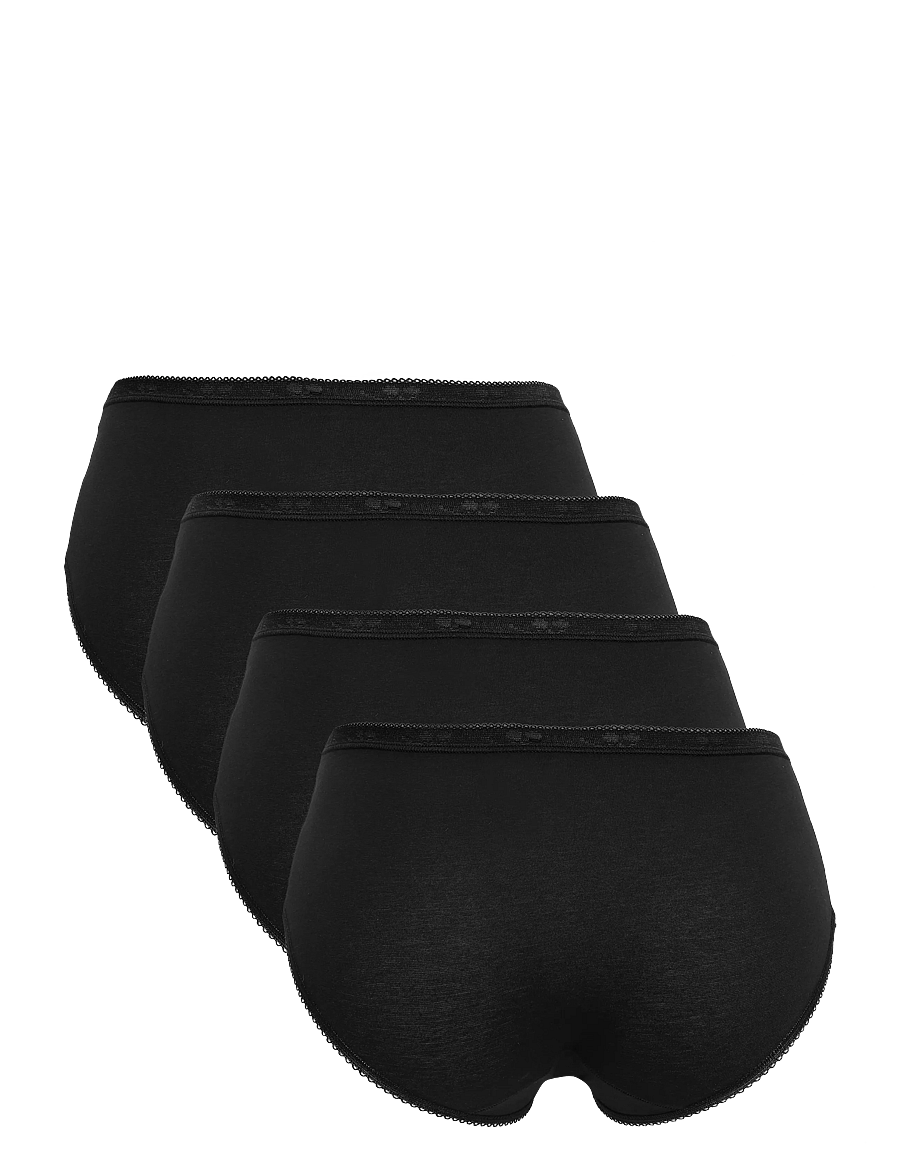 sloggi - sloggi Basic+ Midi 4P - briefs - black - 2