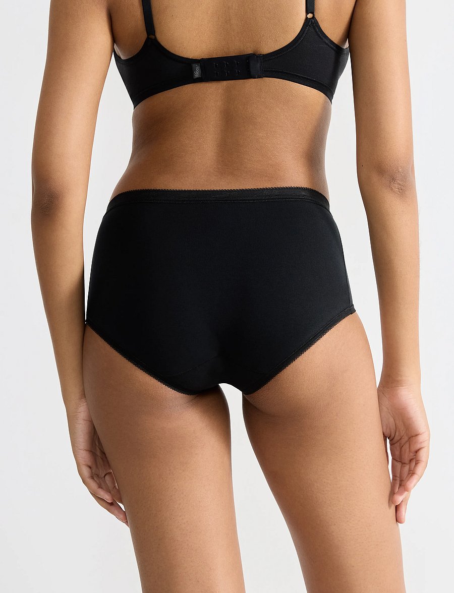 sloggi - sloggi Basic+ Midi 4P - briefs - black - 3