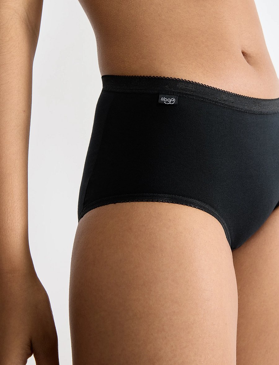 sloggi - sloggi Basic+ Midi 4P - briefs - black - 4