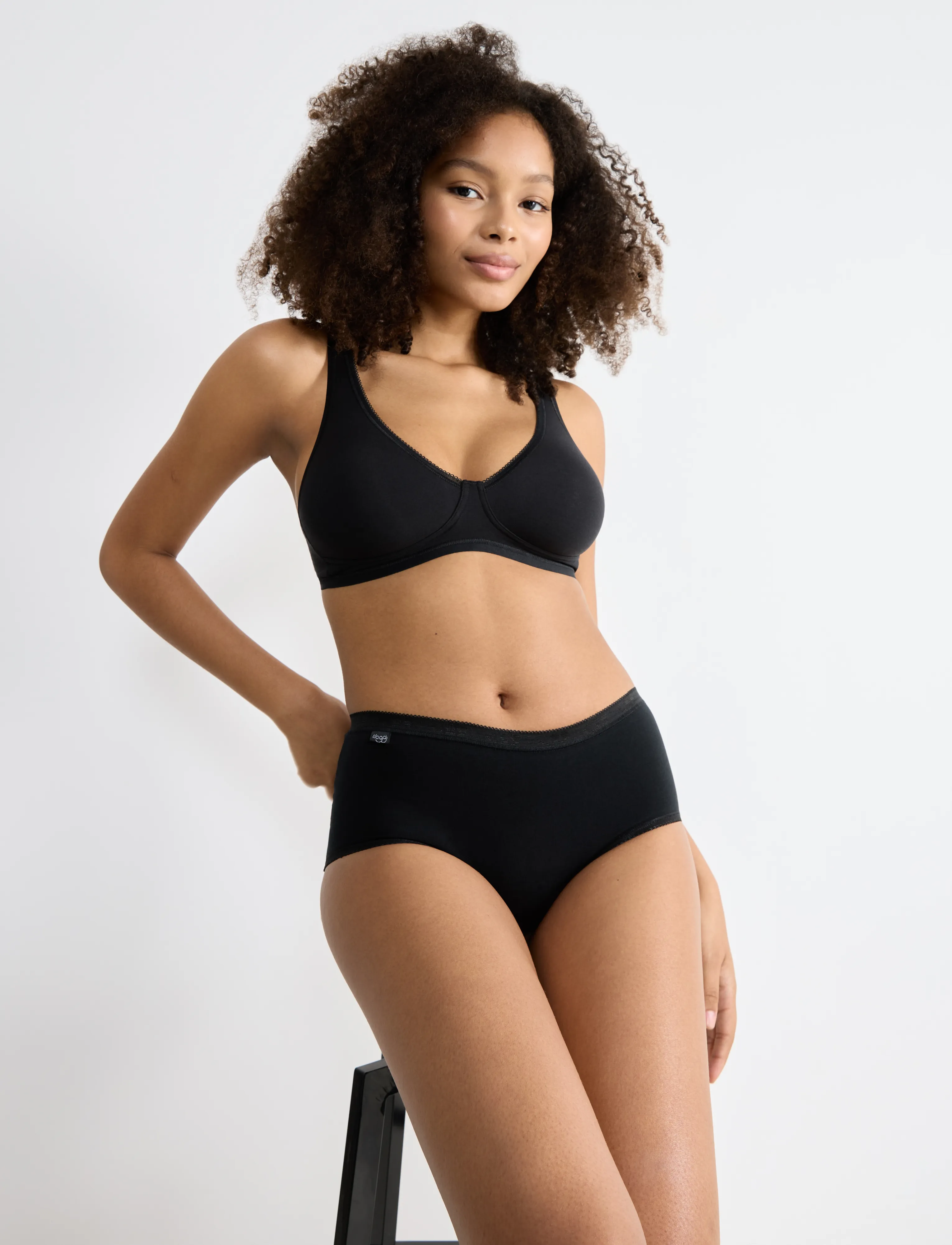 sloggi - sloggi Basic+ Midi 4P - black - 4