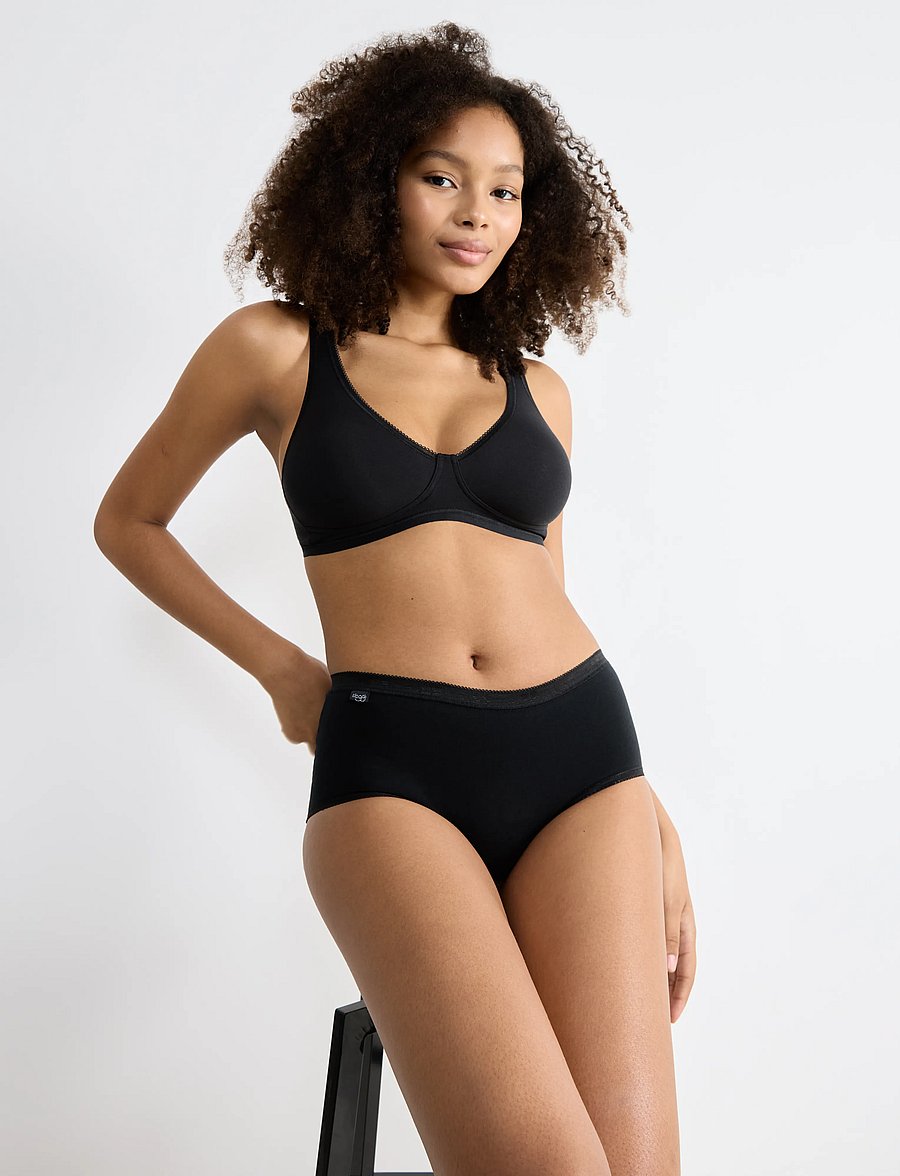 sloggi - sloggi Basic+ Midi 4P - briefs - black - 5