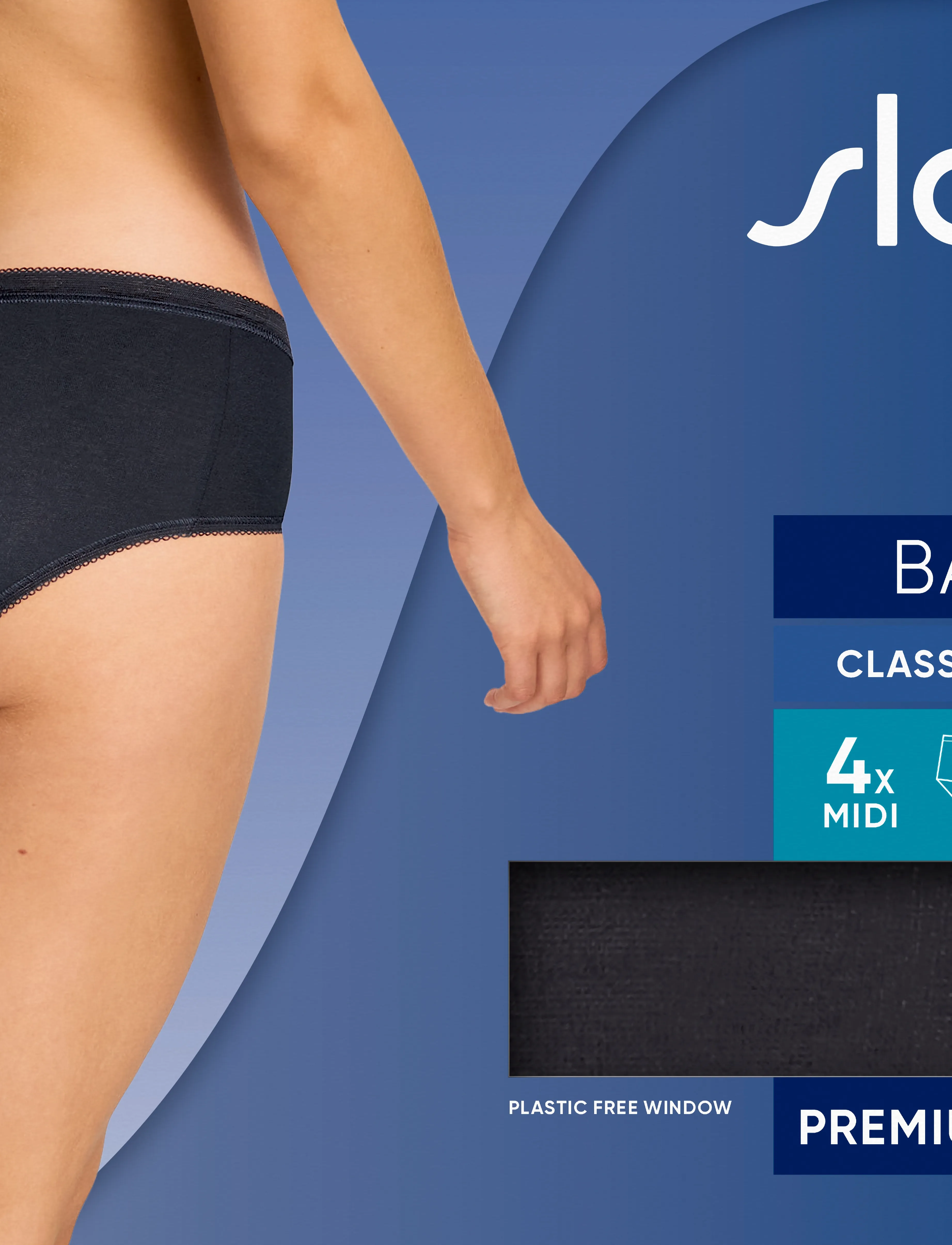 sloggi - sloggi Basic+ Midi 4P - black - 5