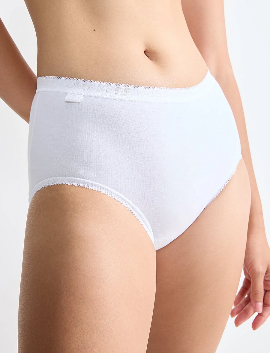 sloggi - sloggi Basic+ Midi 4P - alltags-style - white - 5