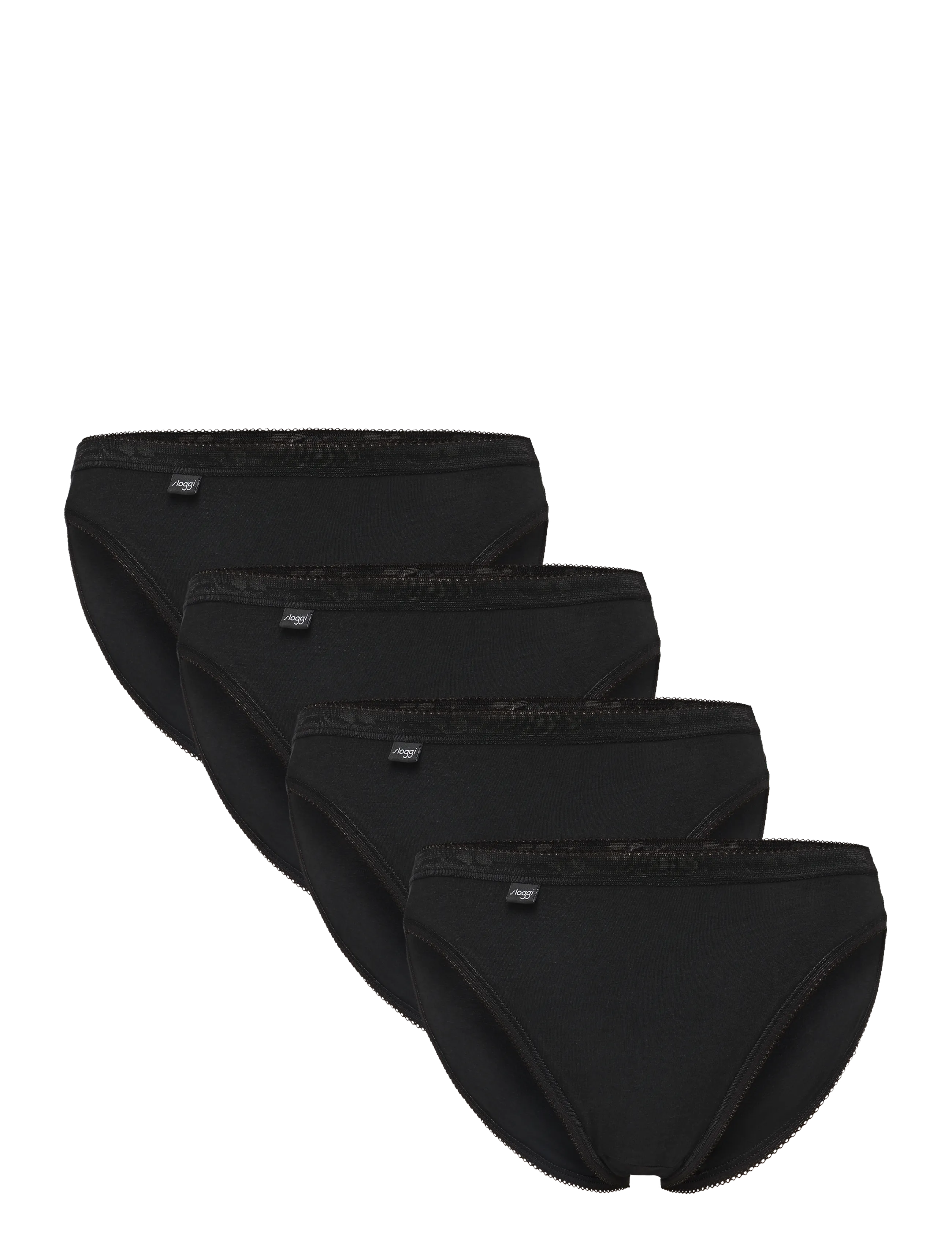 sloggi sloggi Basic+ Tai 4P - Panties - BLACK / black